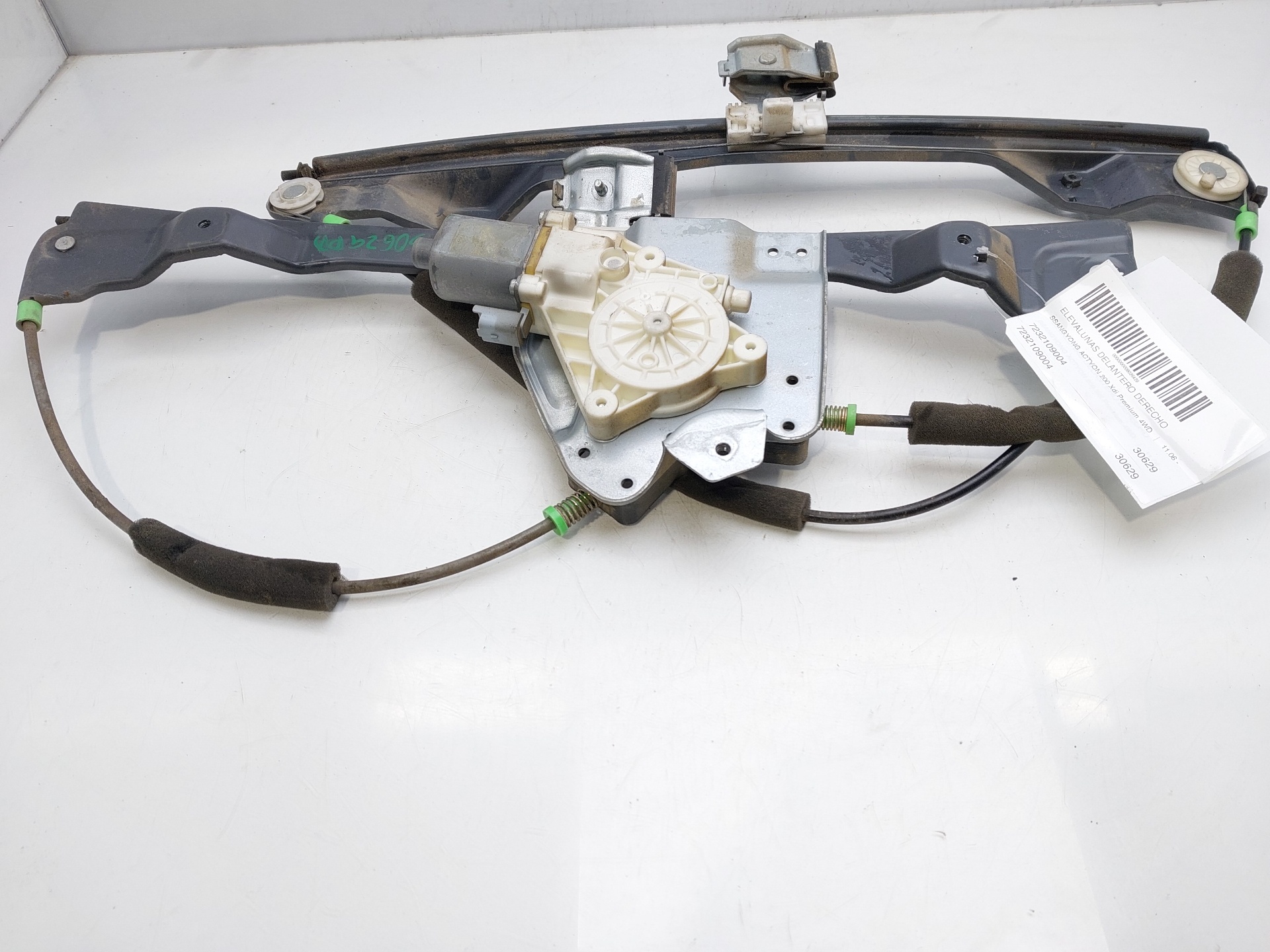 Elevalunas delantero derecho D20DT 7232109004 de Ssangyong Actyon i 2006-0 155 CV - pieza usada