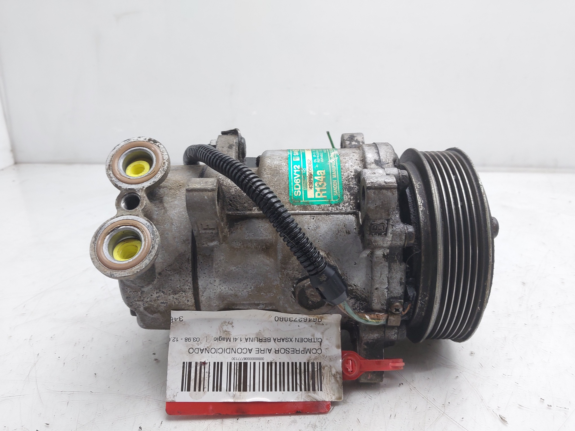 CITROËN Xsara 1 generation (1997-2004) Air Condition Pump 9646273880 27286177