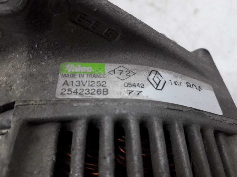 Alternador F8Q622 7700436626 de Renault Megane i classic (la0/1_) 1997-2001 64 CV con 125091 km - pieza usada