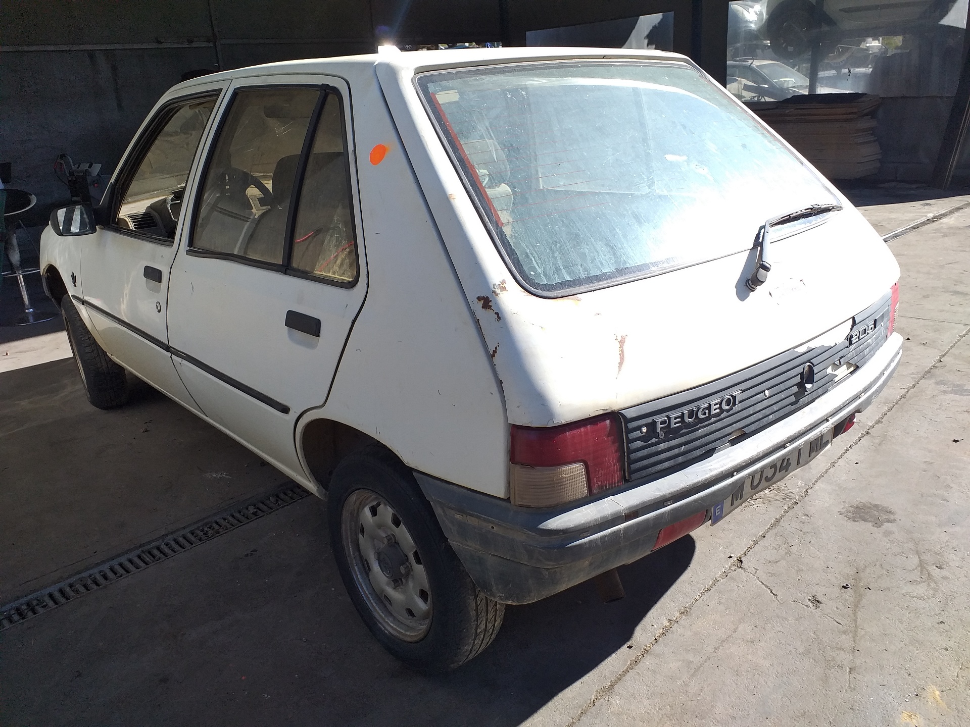 PEUGEOT 205 1 generation (1983-1998) Bagklaps bagklaplås 871937 22020296