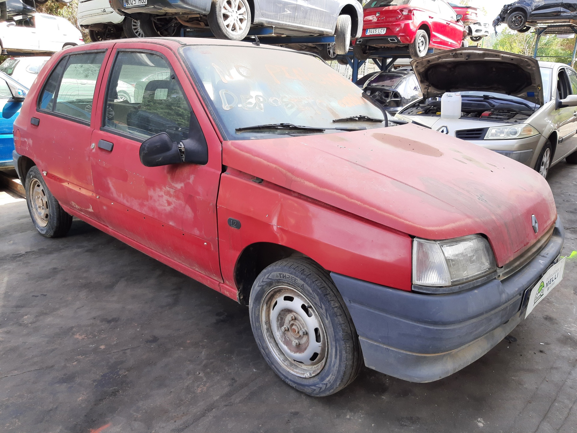 RENAULT Clio 1 generation (1990-1998) Бампер задний 7701466676 23117496