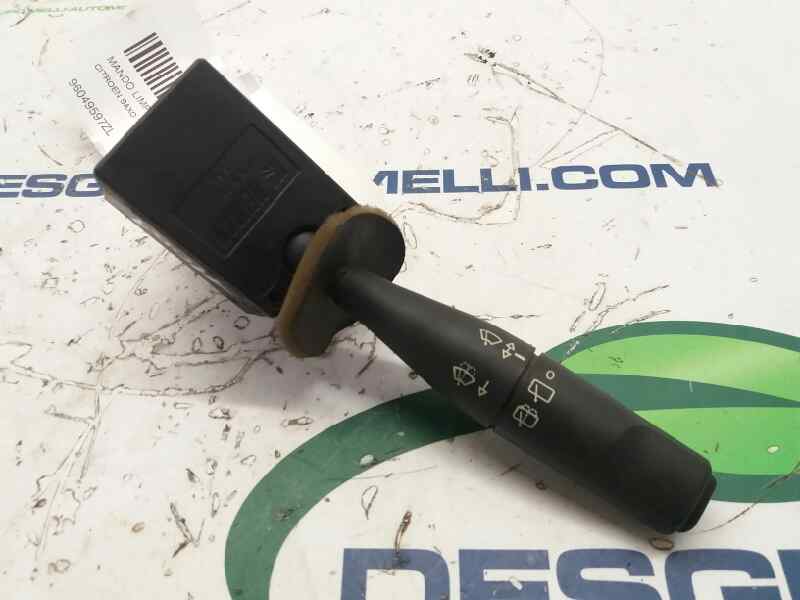 CITROËN Saxo 2 generation (1996-2004) Indicator Wiper Stalk Switch 96049597ZL 24123029