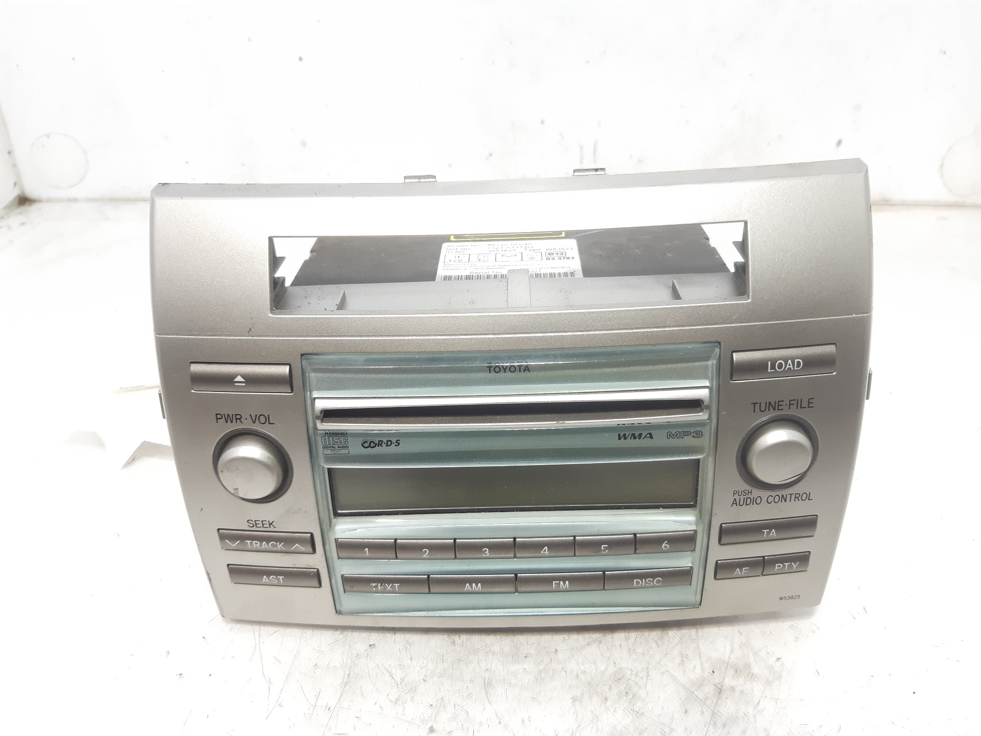 TOYOTA Corolla Verso 1 generation (2001-2009) Music Player Without GPS 861200F040 24402748