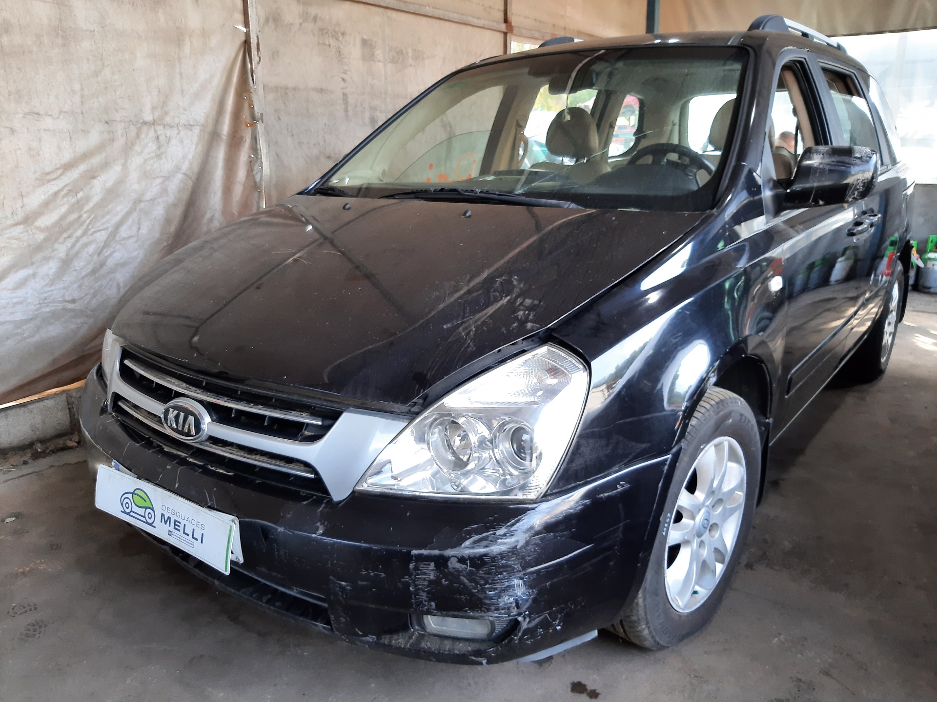 KIA Carnival 2 generation (2006-2010) Подрулевой переключатель 934204D100 18737666