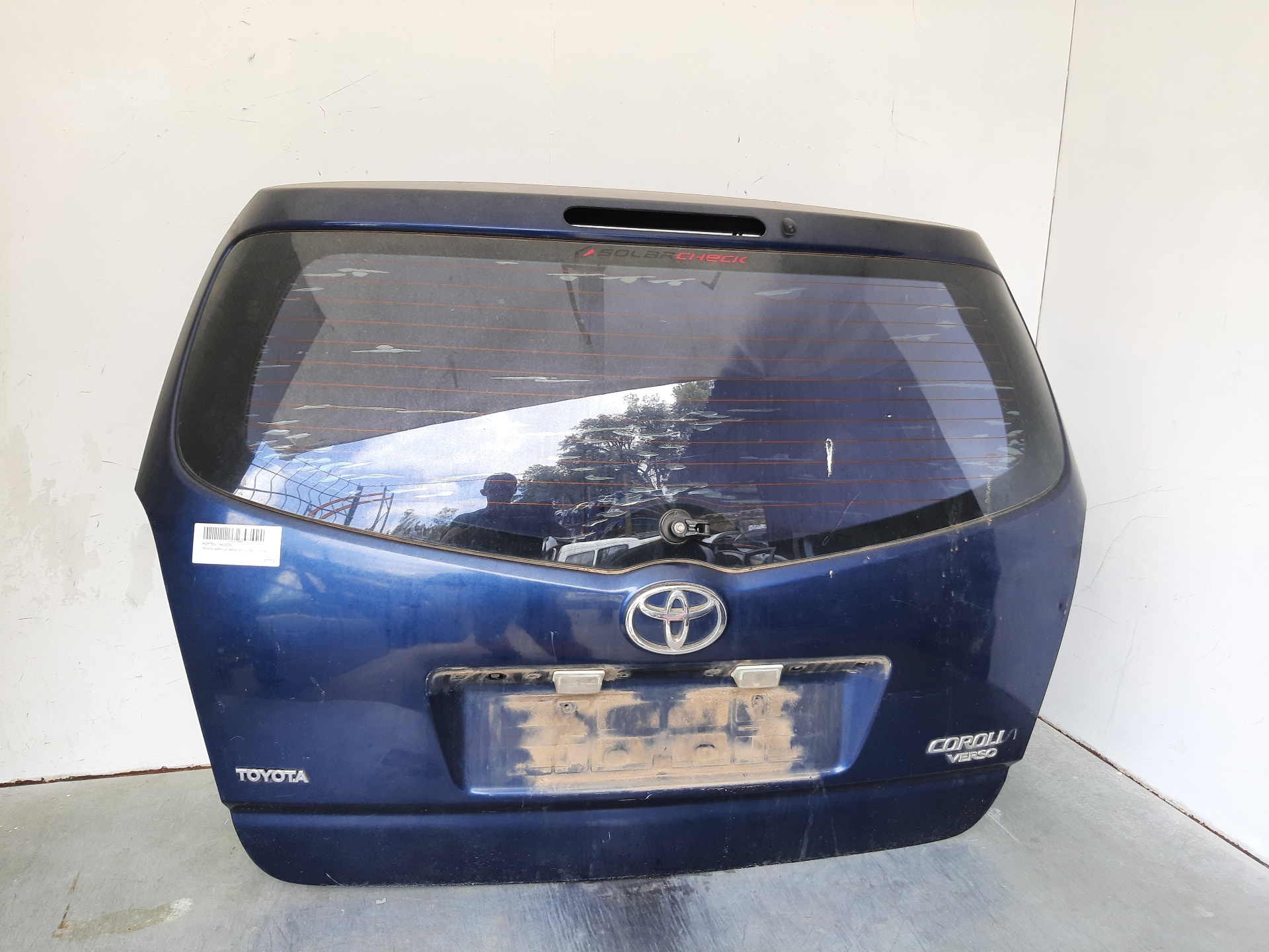 TOYOTA Corolla Verso 1 generation (2001-2009) Bootlid Rear Boot 670050F011 20999682