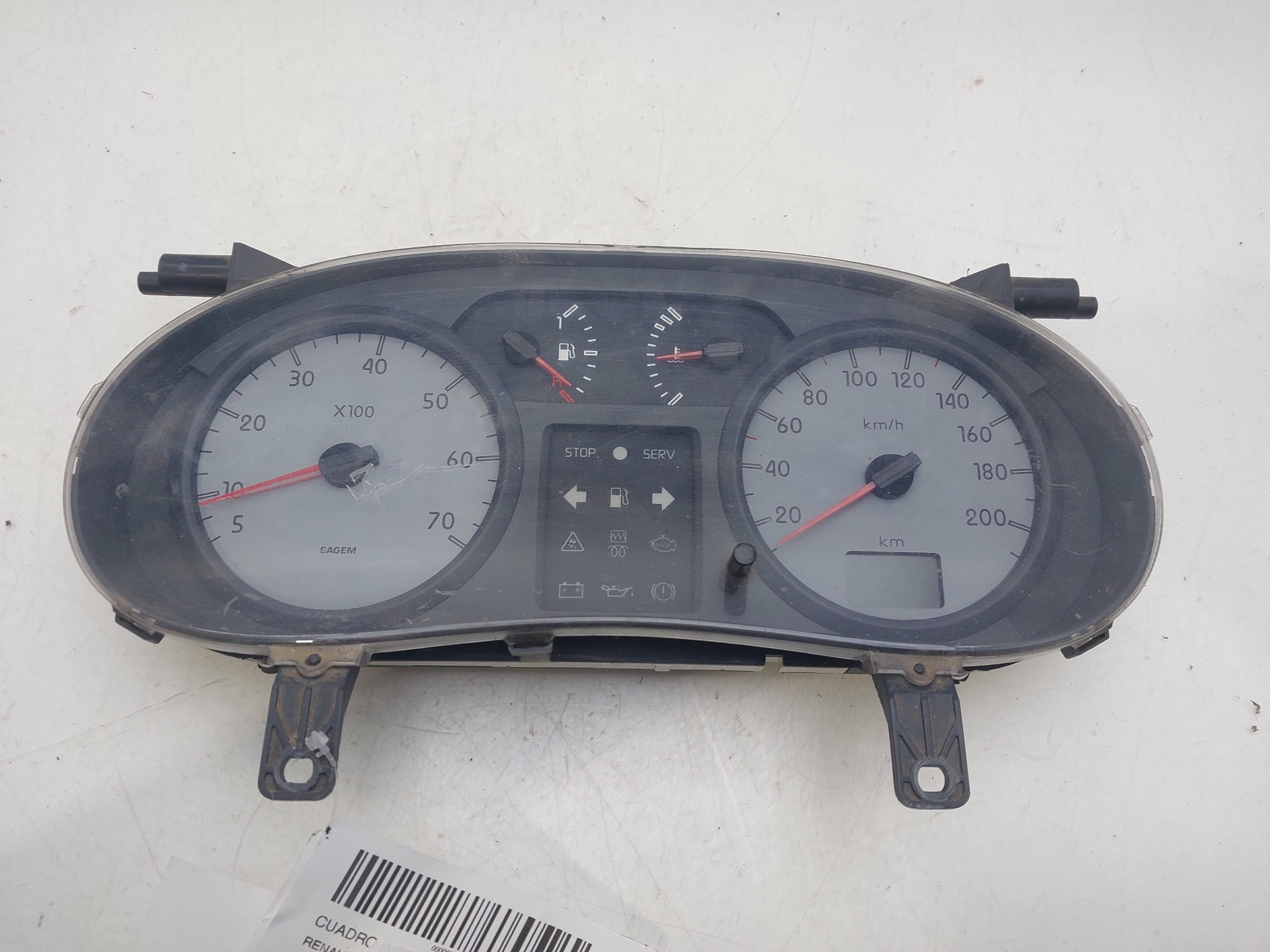 RENAULT Kangoo 1 generation (1998-2009) Speedometer 8200176652B 24537159