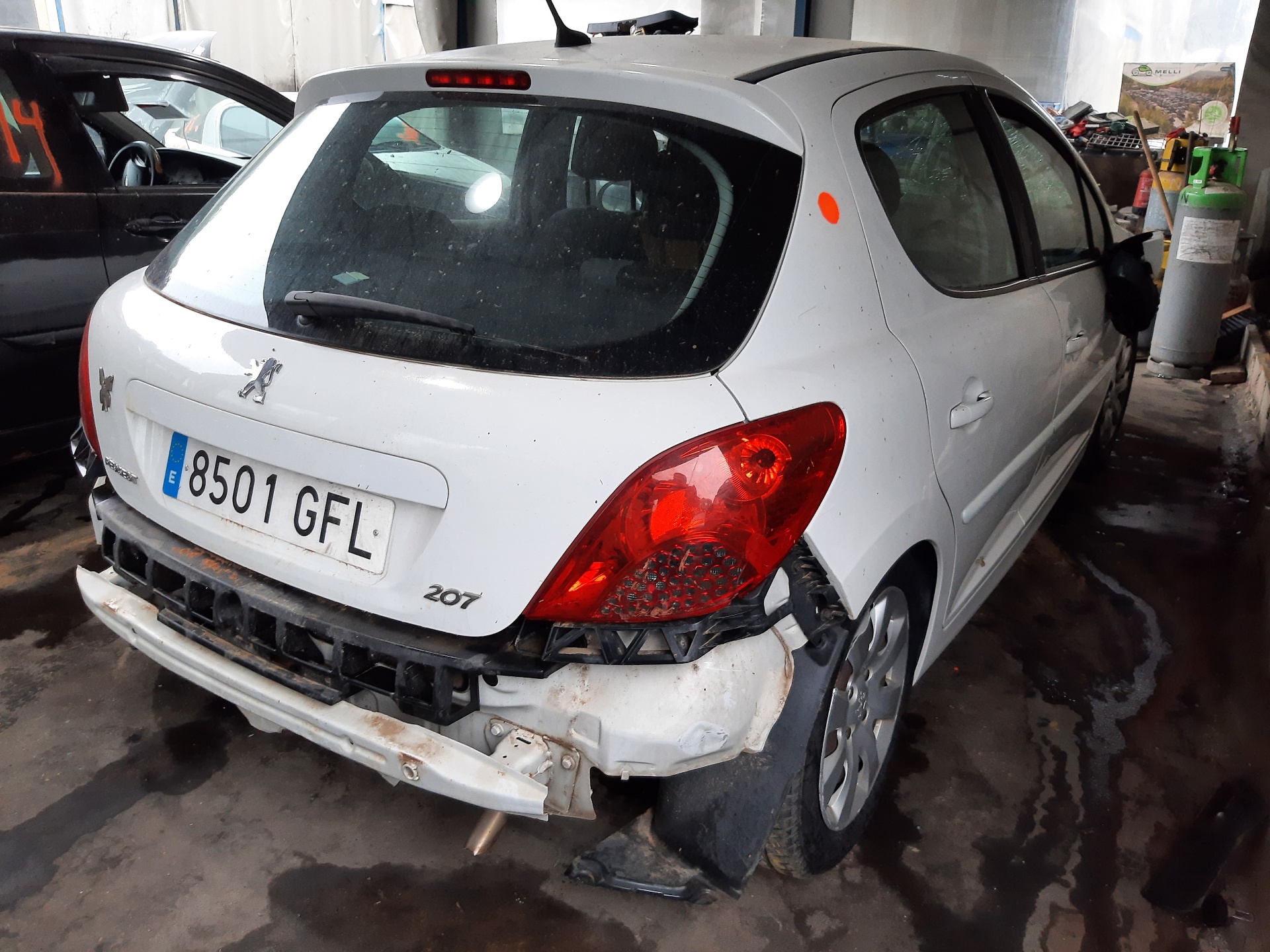 PEUGEOT 207 1 generation (2006-2009) Другие внутренние детали 9664483980 21646168