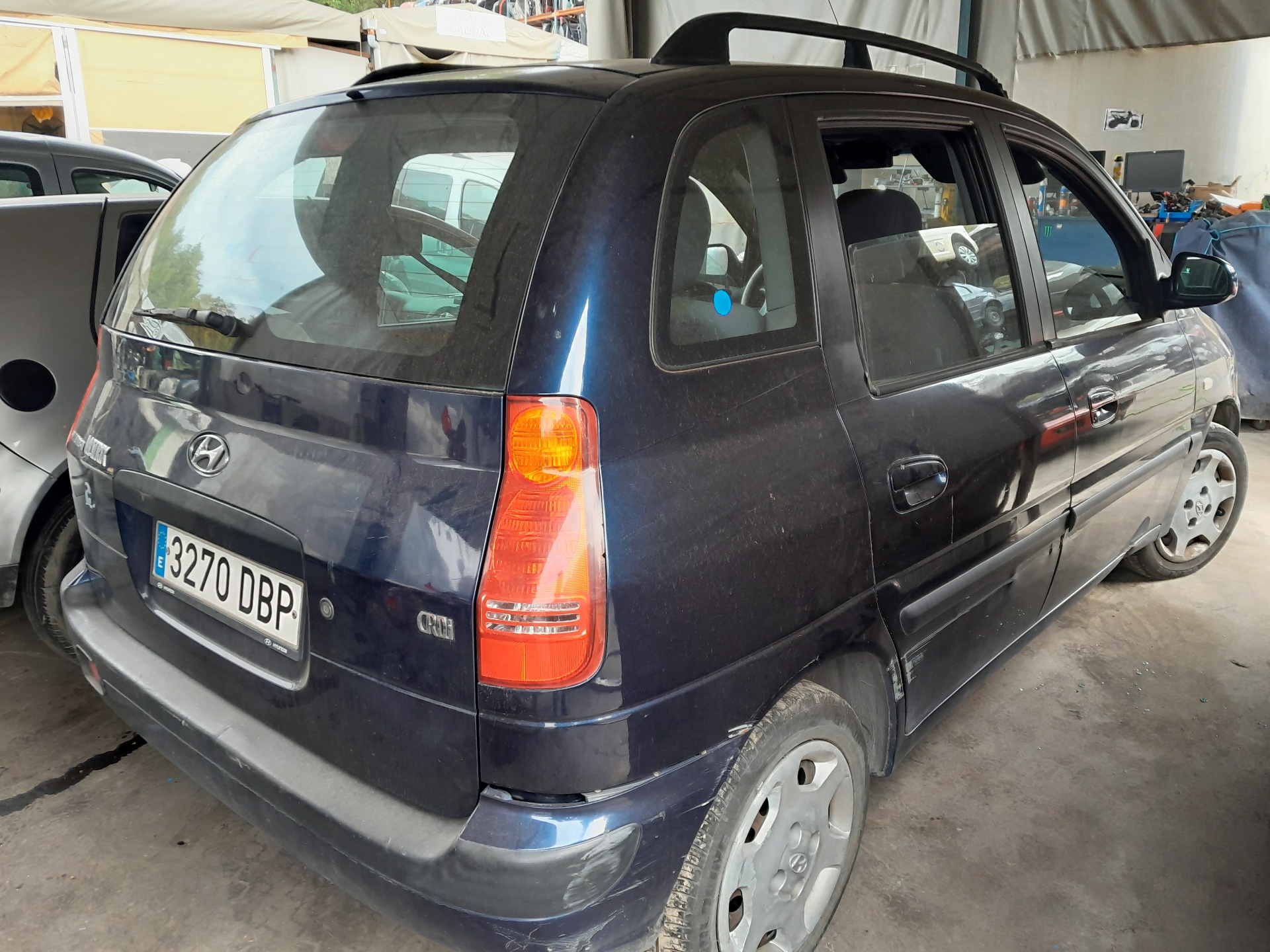 HYUNDAI Santa Fe SM (2000-2013) Jobb hátsó ajtó ablakemelője 9881017200 22327411