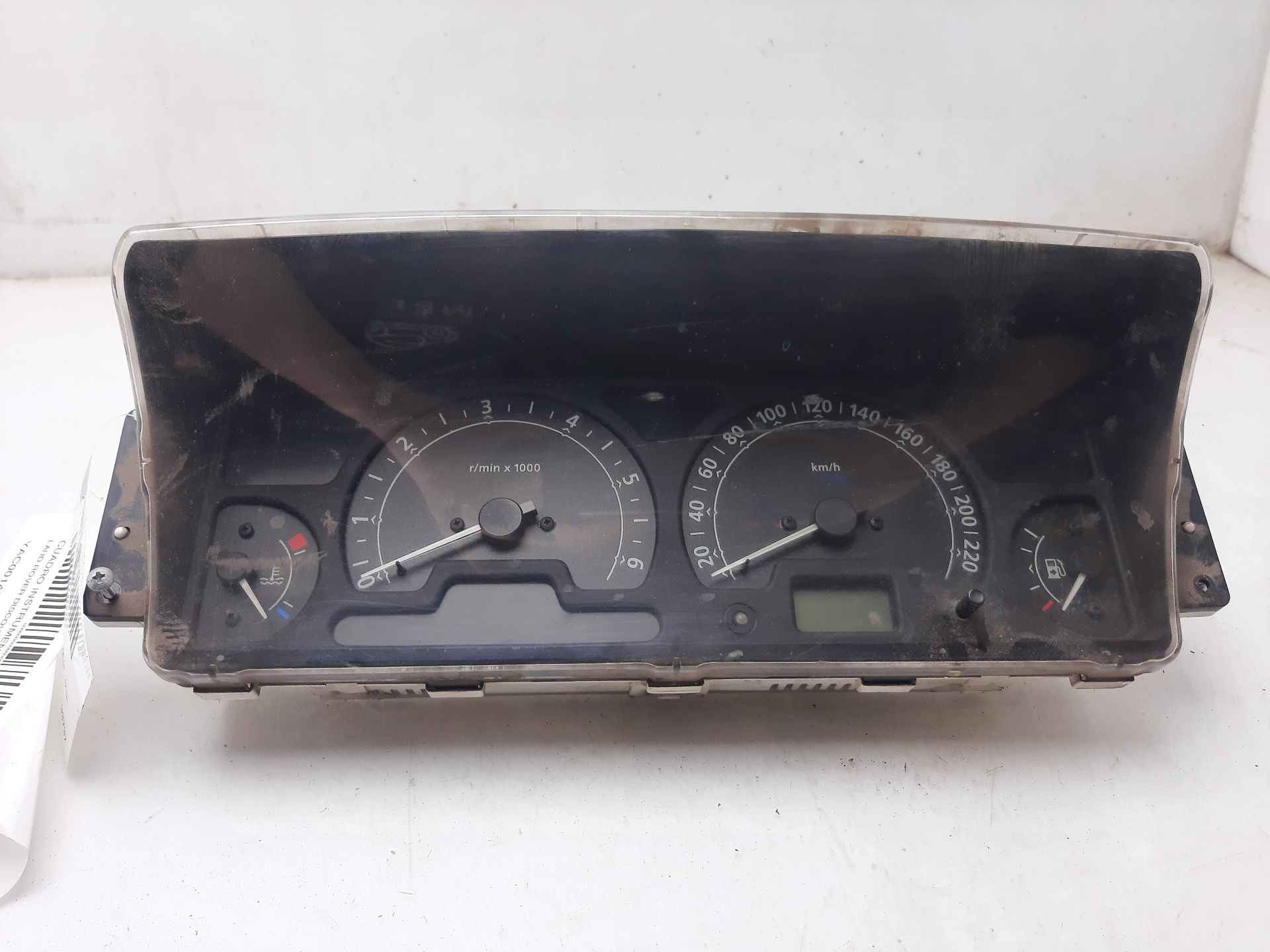 VAUXHALL Speedometer YAC001480 26587424