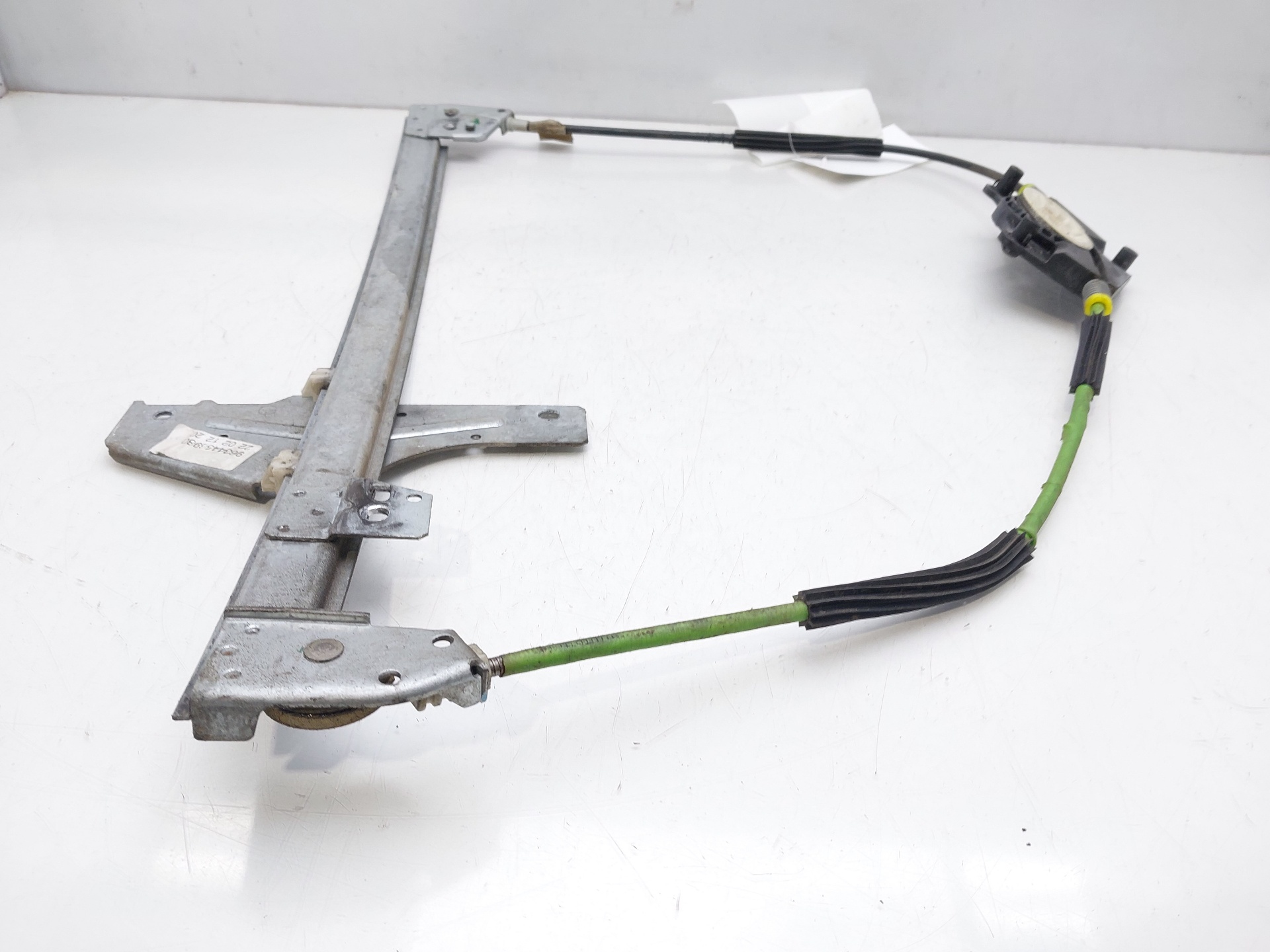 PEUGEOT 307 1 generation (2001-2008) Front Left Door Window Regulator 9634456980 21401396