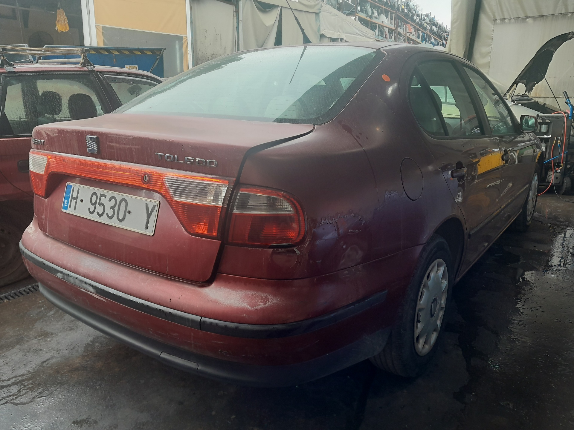 SEAT Toledo 2 generation (1999-2006) Bremžu vakuma pastiprinātājs 1J1614105H 22917847