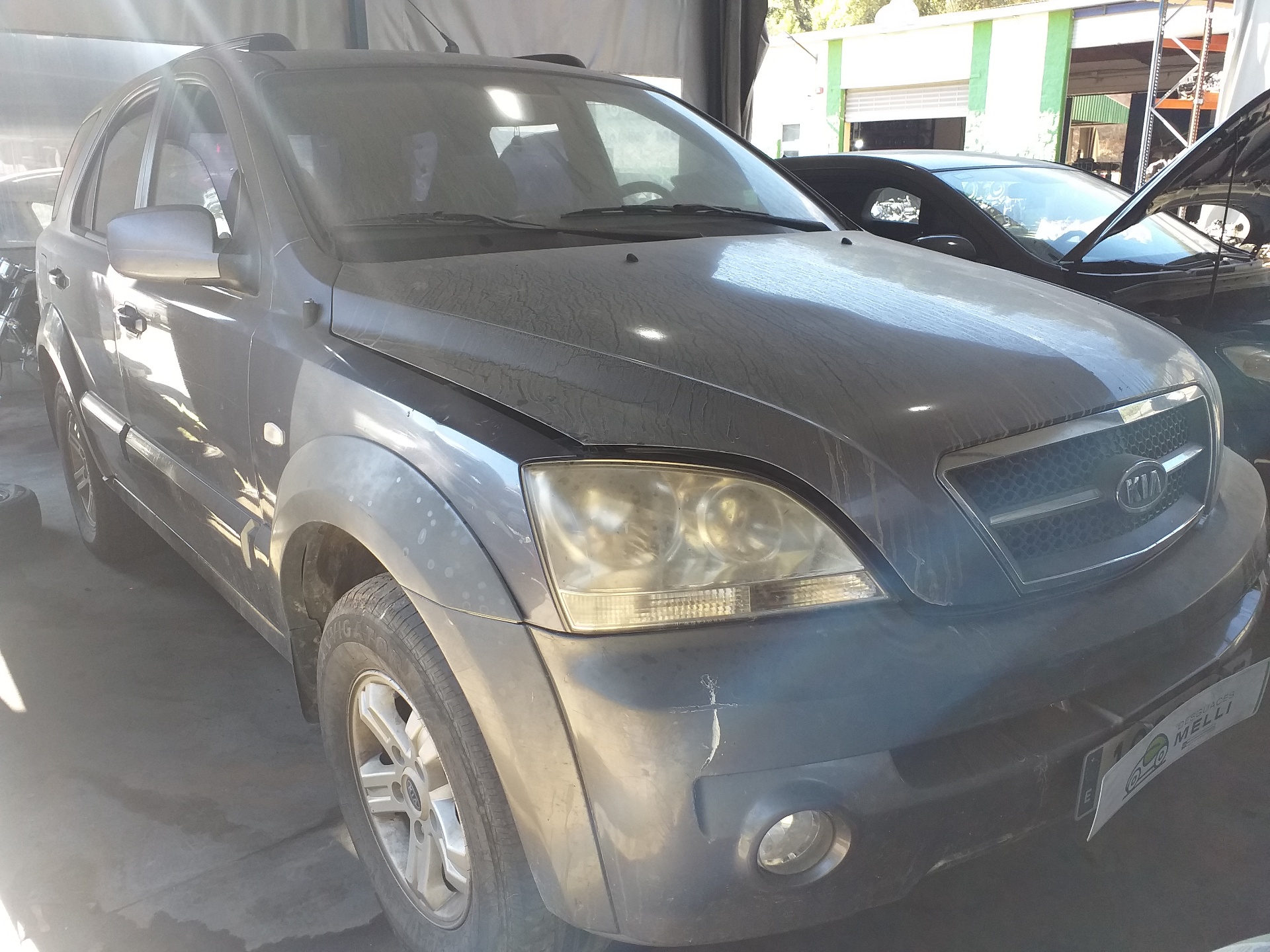 KIA Sorento 1 generation (2002-2011) Galinių dešinių durų stiklo pakelėjas 834043E000 18749070