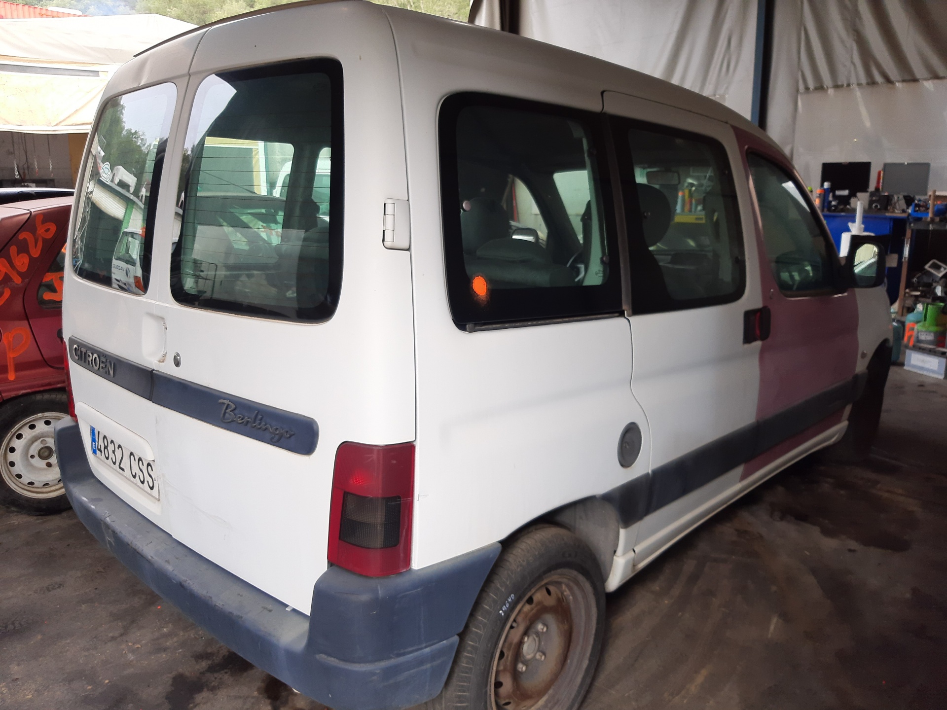 CITROËN Berlingo 1 generation (1996-2012) Priekinių dešinių durų spyna 9136J4 24133660