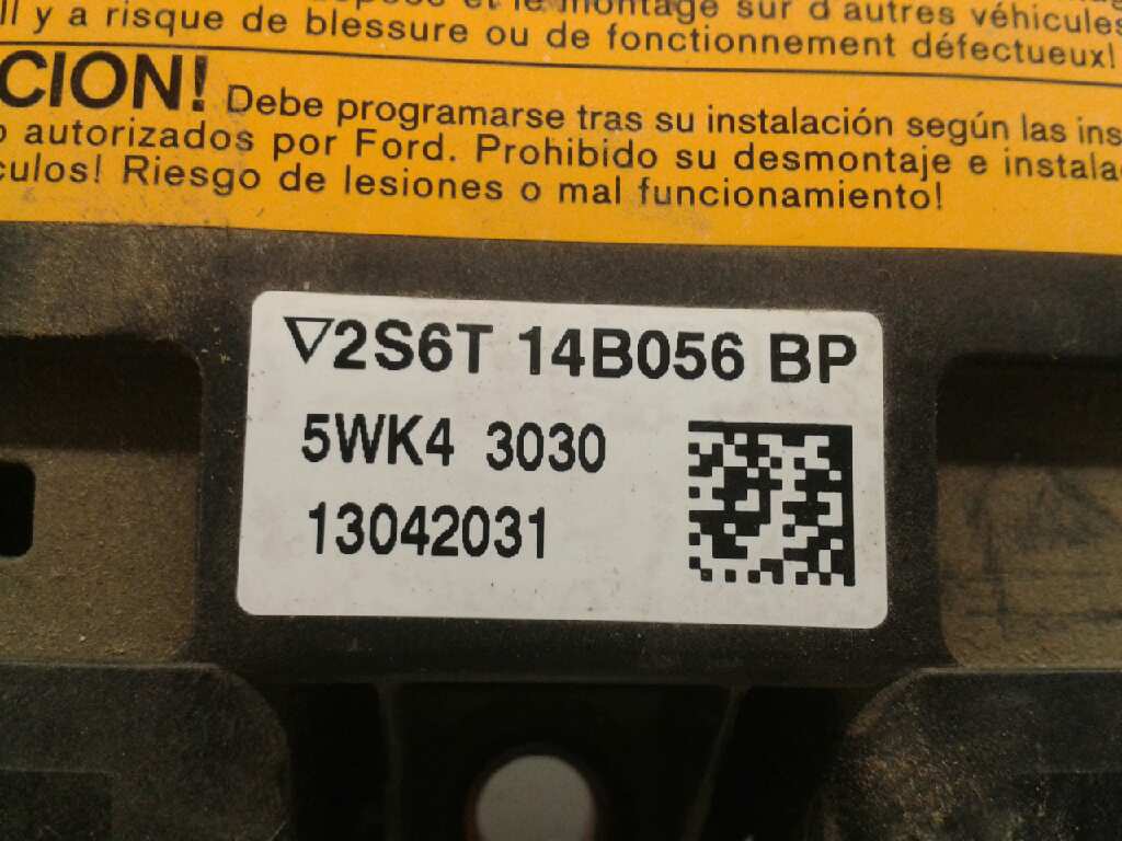 FORD Fiesta 5 generation (2001-2010) SRS kontrollenhet 2S6T14B056BP 20167153