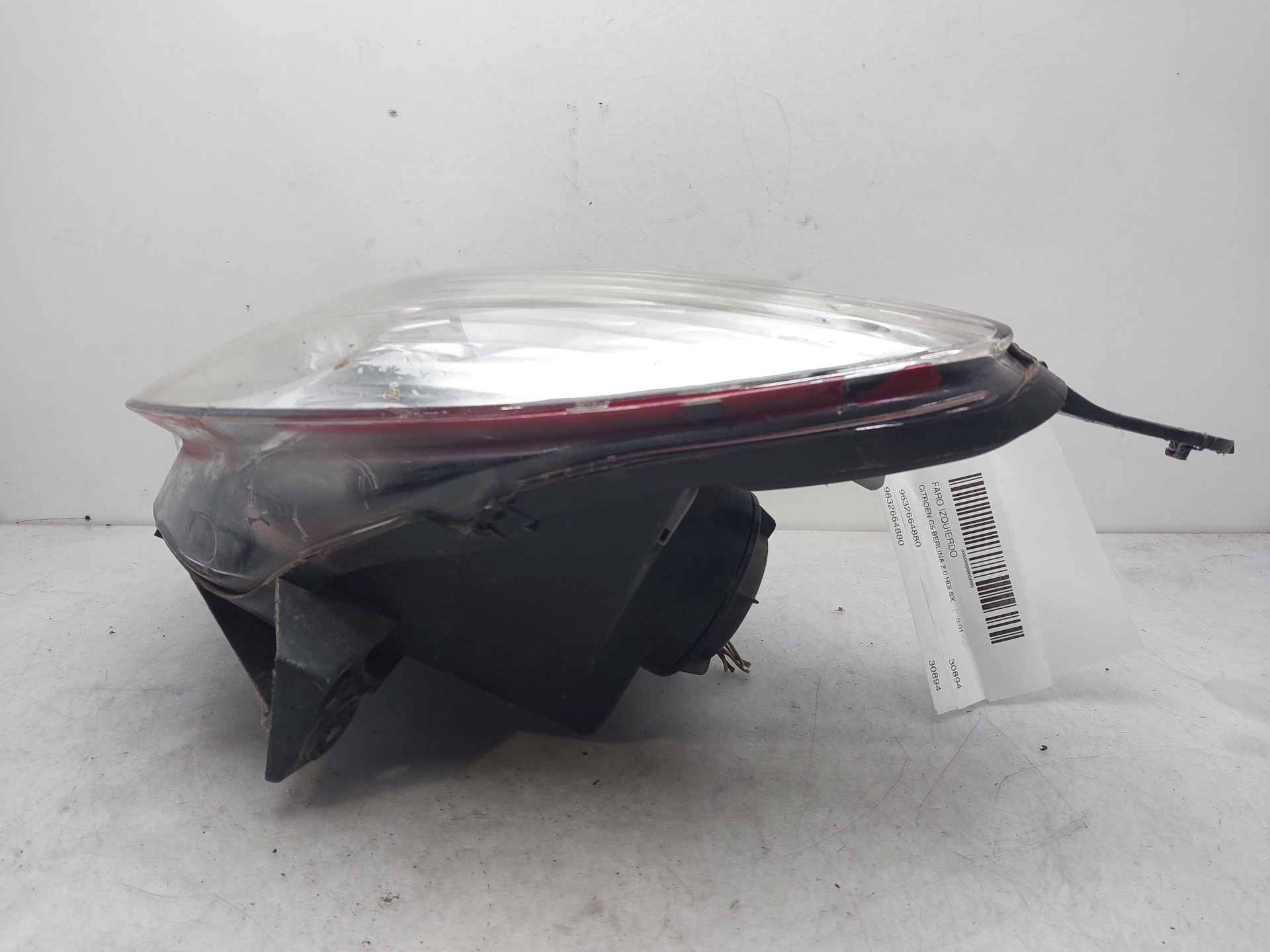 CITROËN C5 1 generation (2001-2008) Front Left Headlight 9632664880 23015010