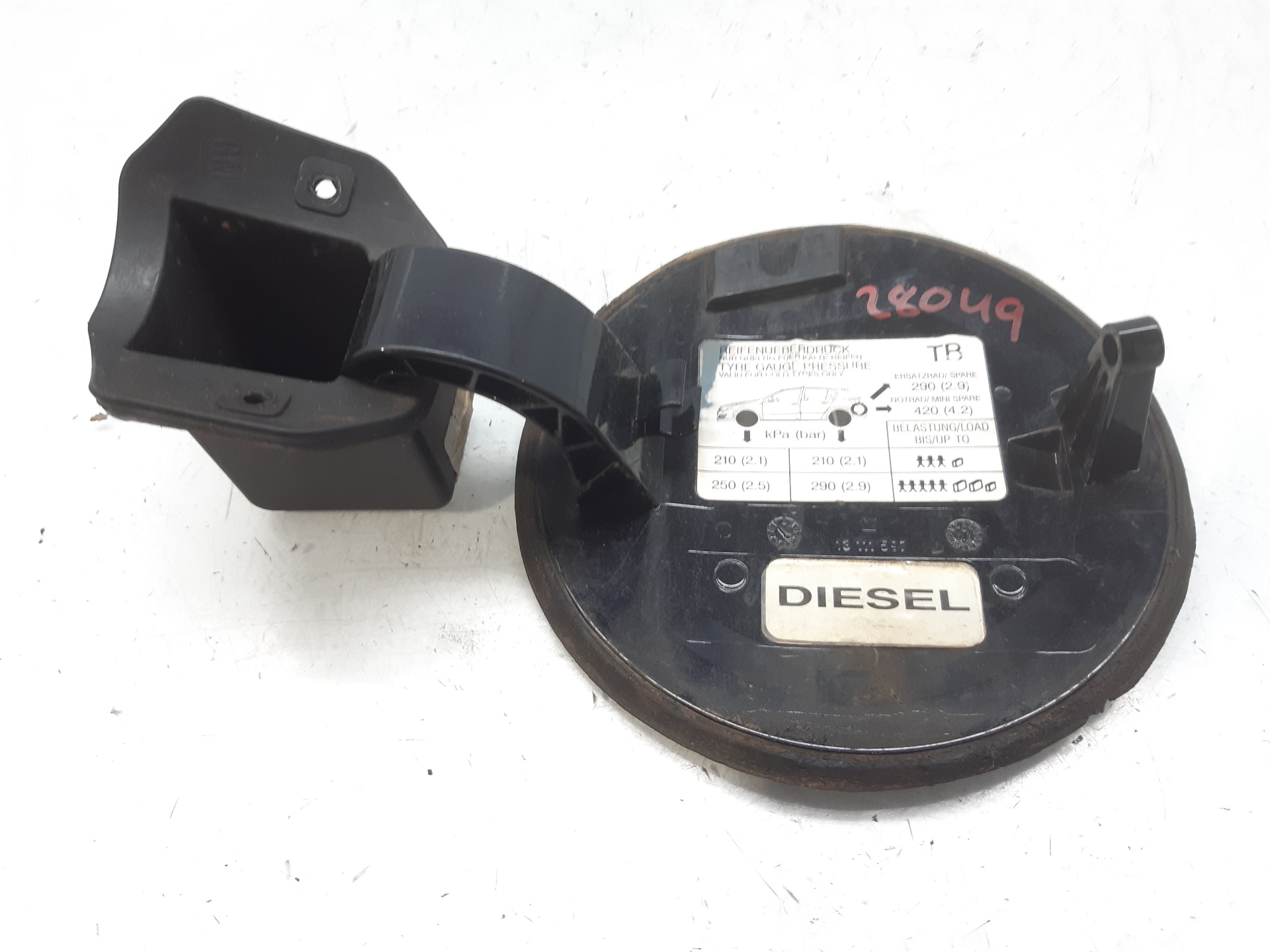 OPEL Astra J (2009-2020) Крышка топливного бака 13111597 18797441