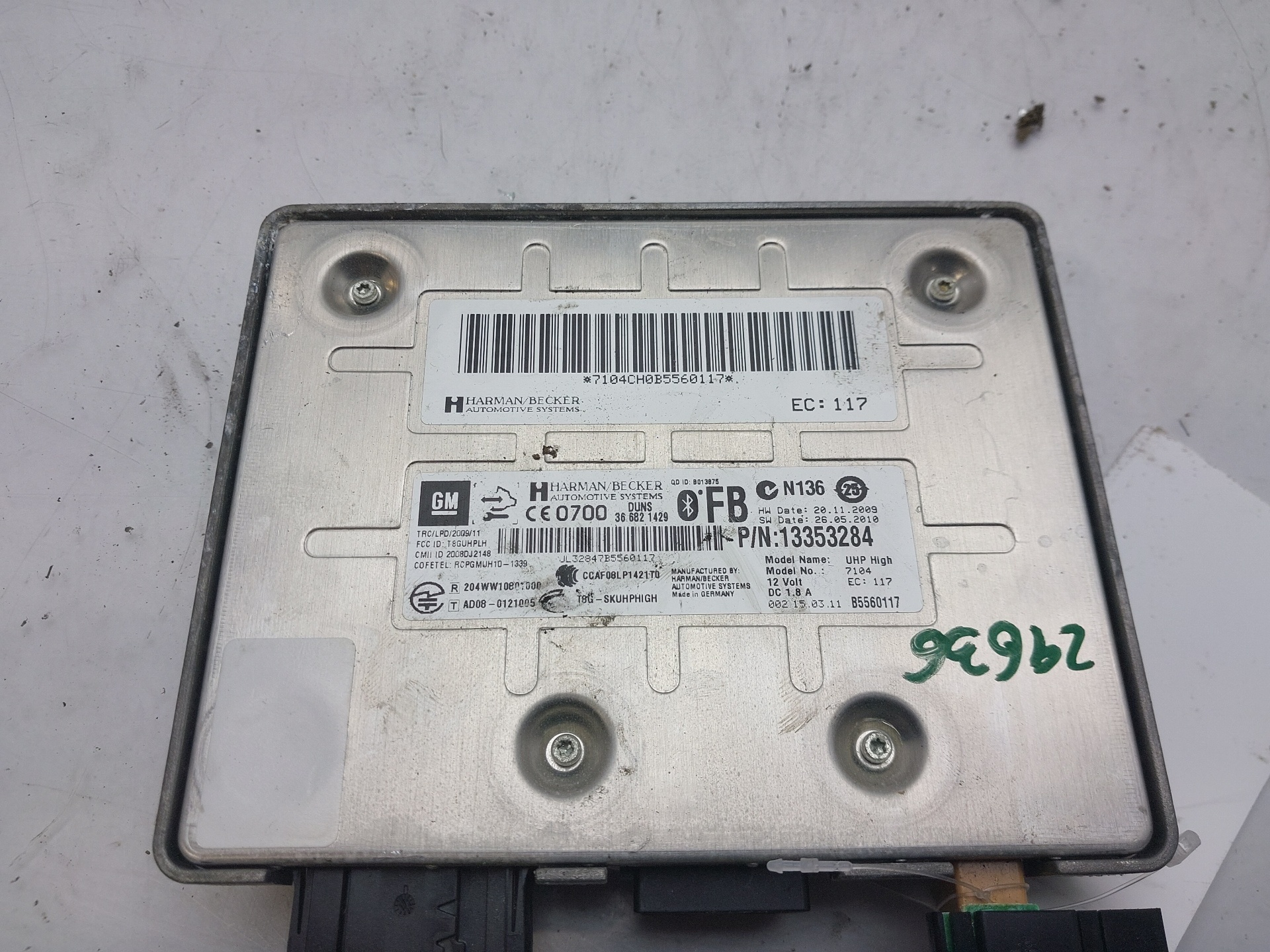 OPEL Astra J (2009-2020) Alte unități de control 13353284 21806132