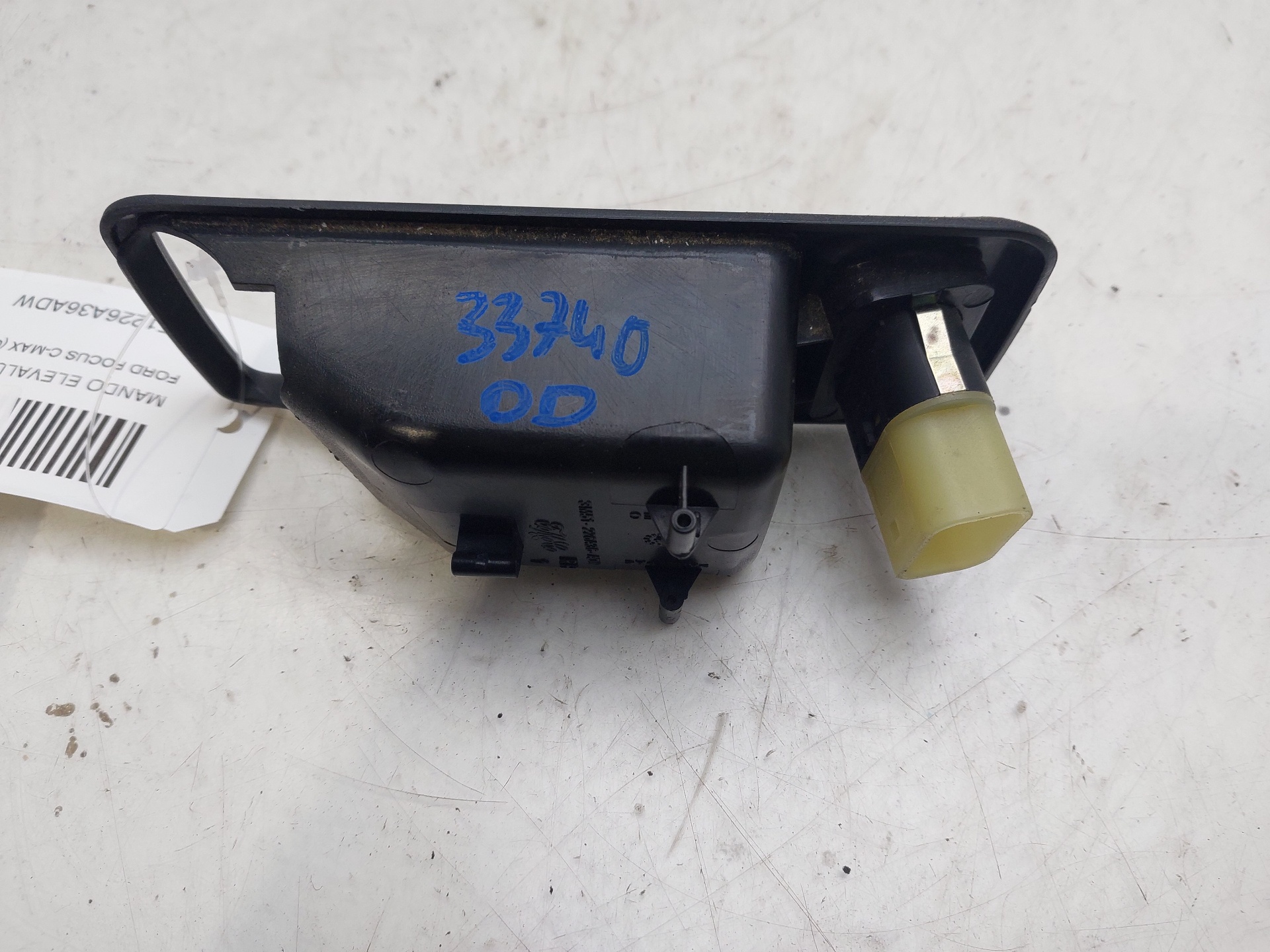 FORD C-Max 1 generation (2003-2010) Front Right Door Window Switch 3M51226A36ADW 23185691