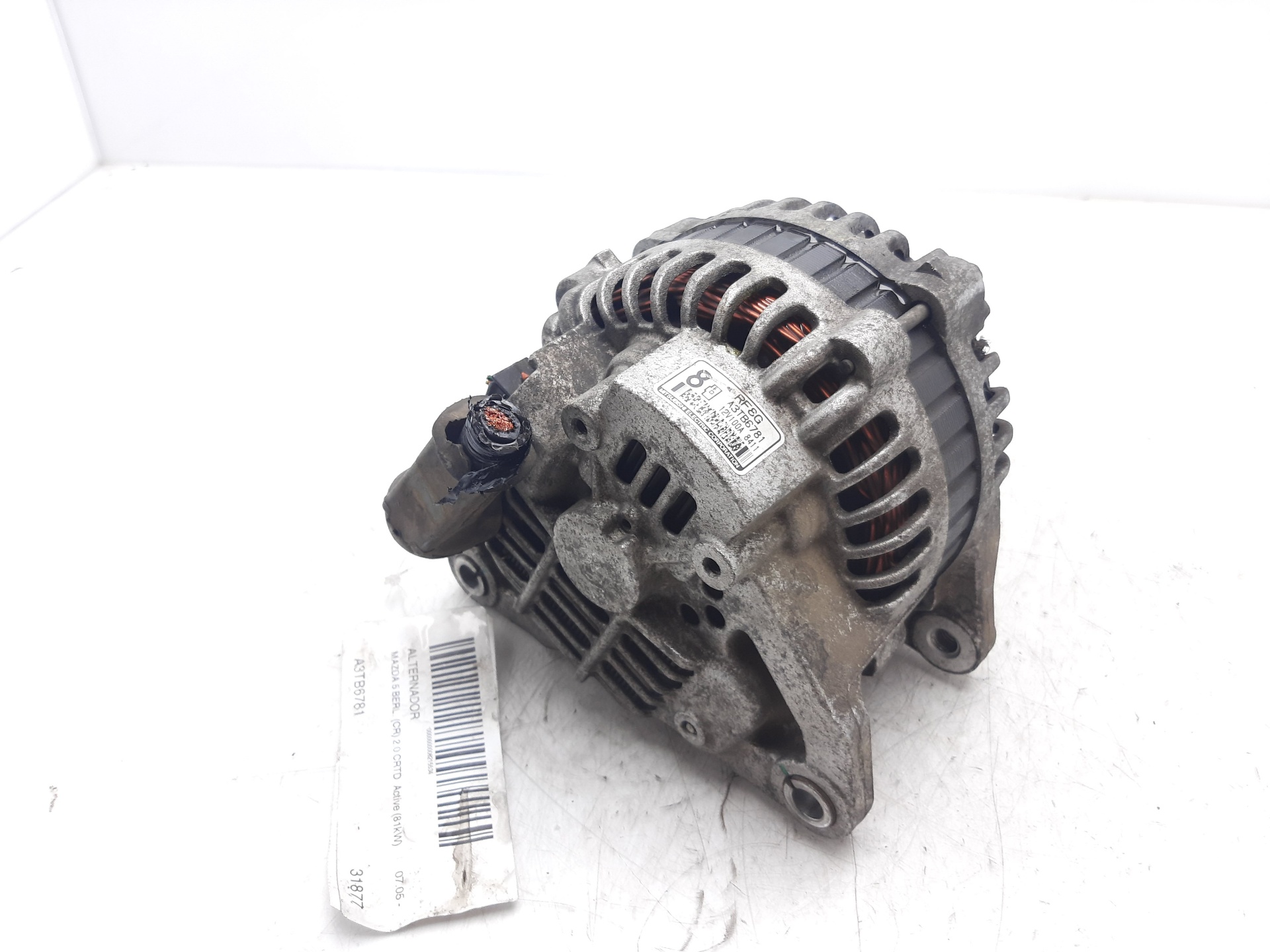 MAZDA 5 1 generation (2005-2010) Alternator A3TB6781 21087613