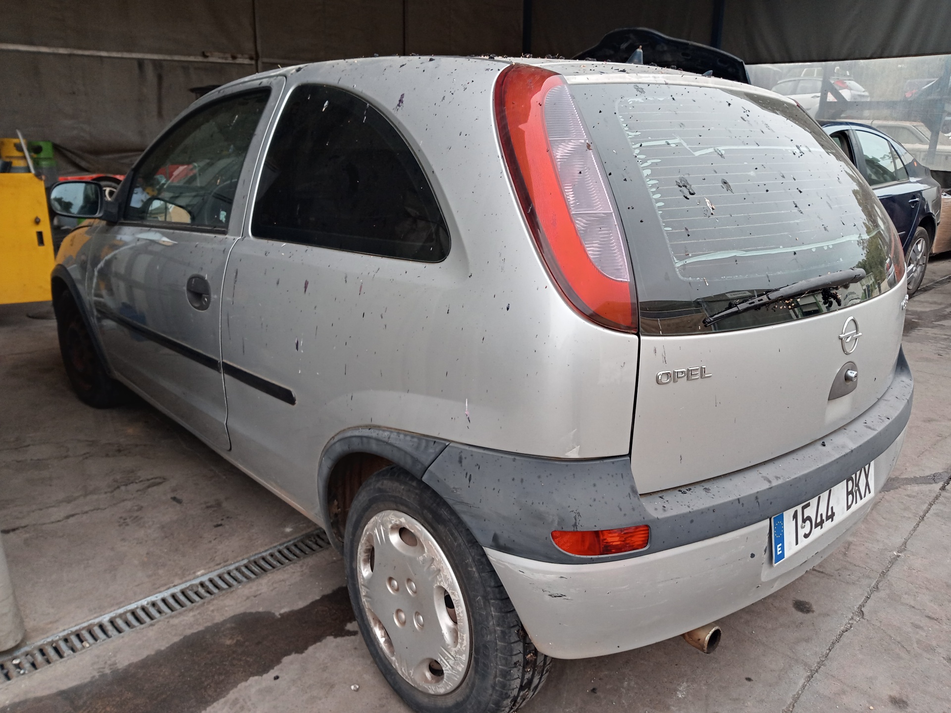 OPEL Corsa C (2000-2006) Дроссельная заслонка 9157512 18711544