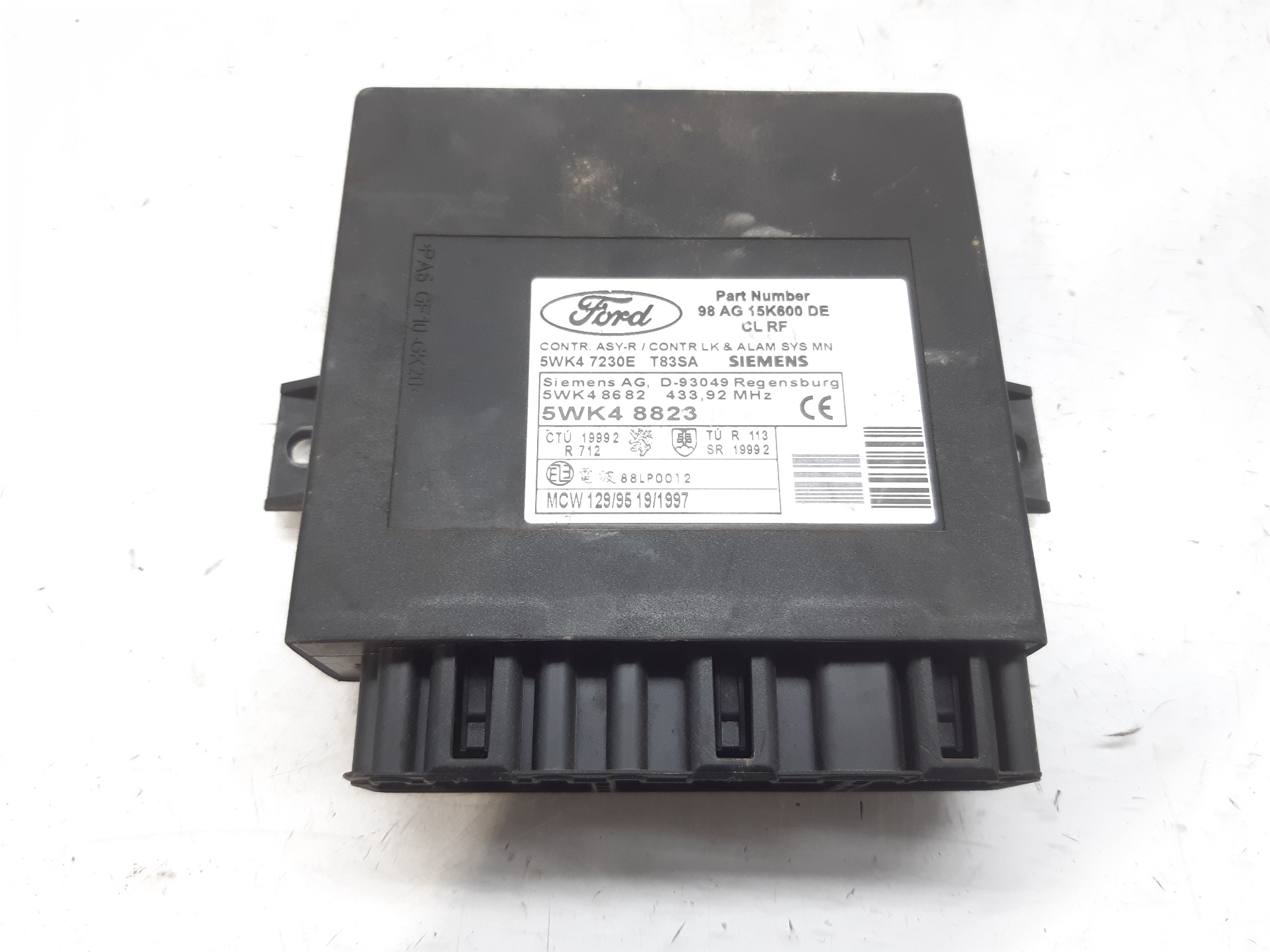 FORD Focus 1 generation (1998-2010) Other Control Units 5WK48823 20412153