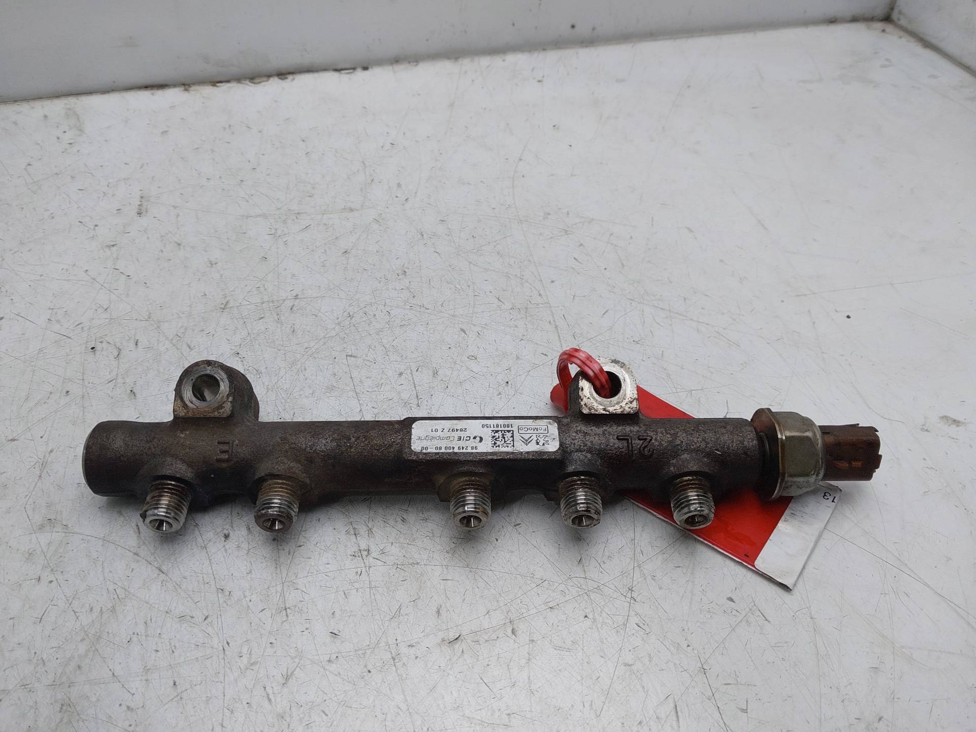 CITROËN C4 Picasso 2 generation (2013-2018) Fuel Rail 9824940080 22917289