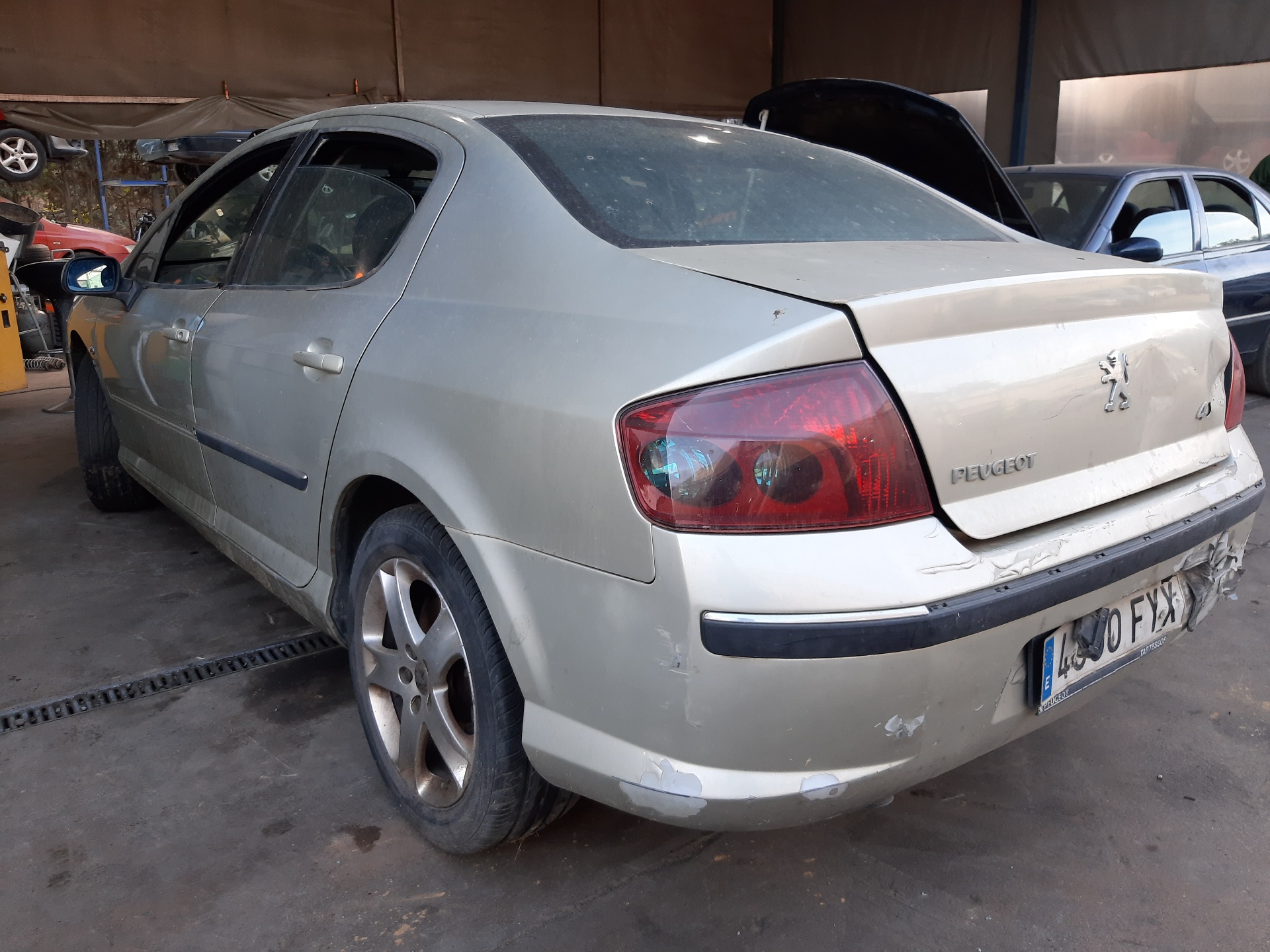 PEUGEOT 407 1 generation (2004-2010) Маторчик стеклоподъемника задней правой двери 9646595580 20789666