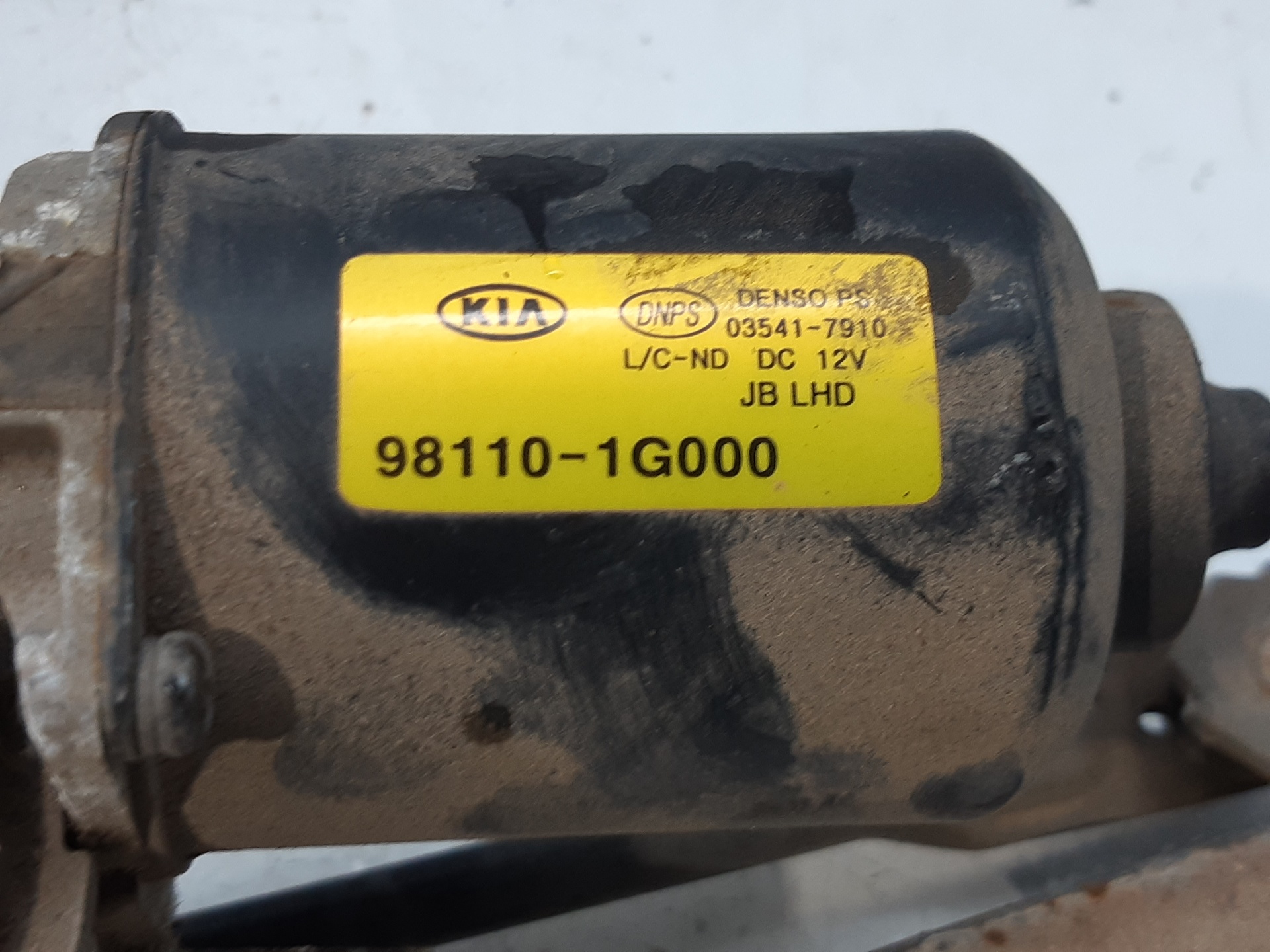 KIA Rio 2 generation (2005-2011) Front vindusviskermekanisme 981101G000 18772140