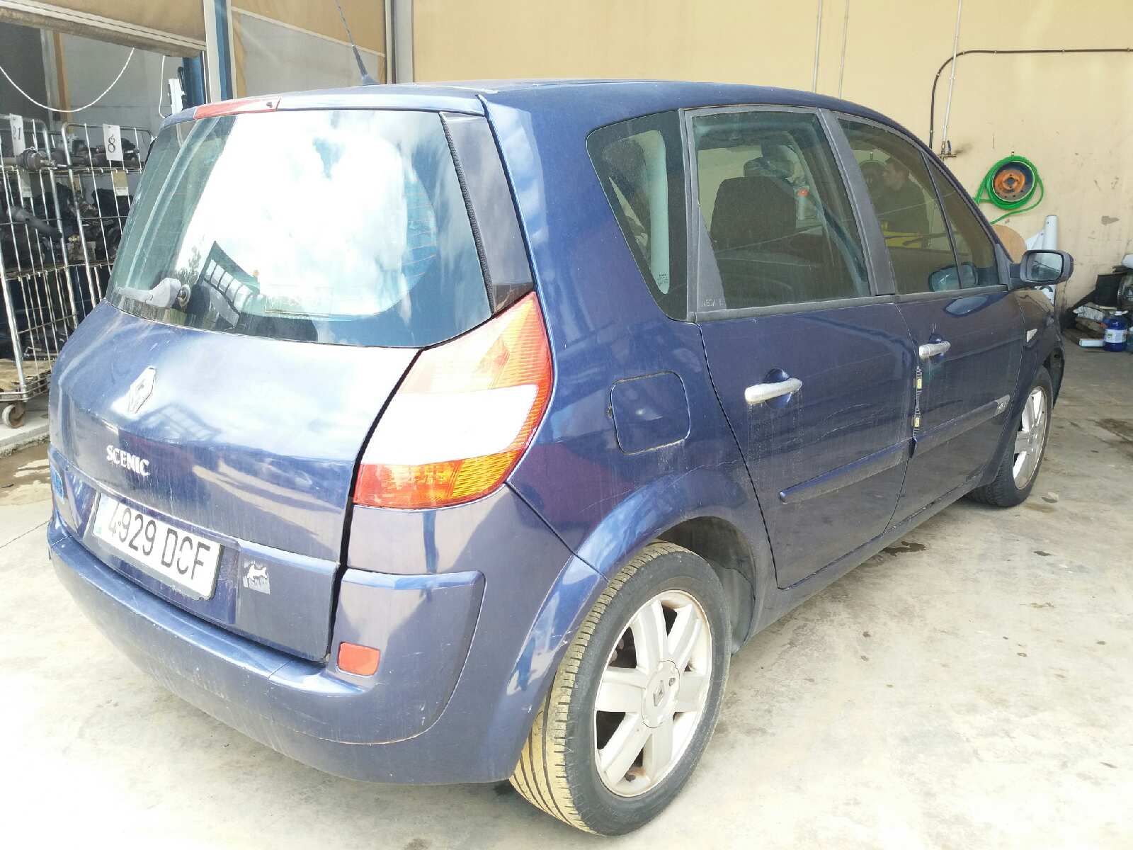 RENAULT Scenic 2 generation (2003-2010) Cadre de poignée intérieure de porte avant gauche 8200028487 20193226