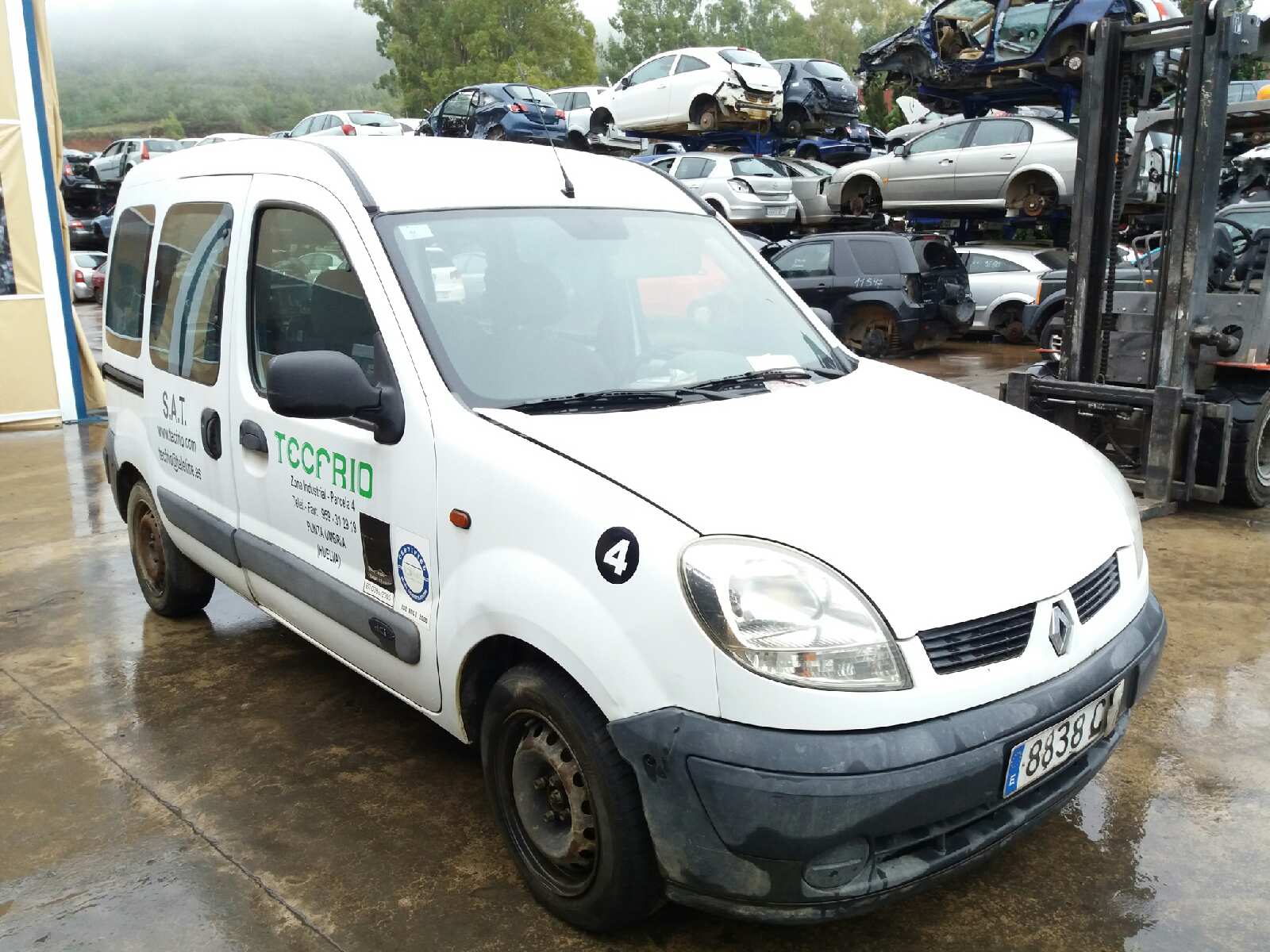 RENAULT Kangoo 1 generation (1998-2009) Другие внутренние детали 8200247803 24123732