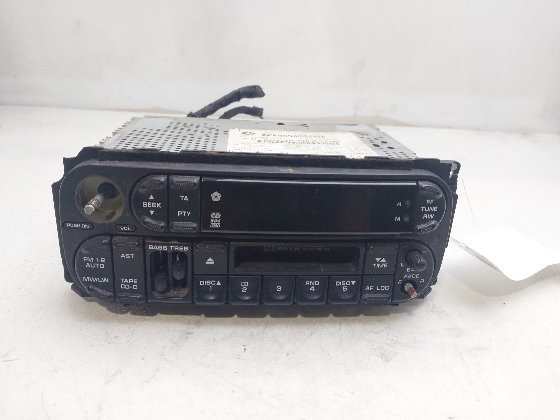 JEEP Grand Cherokee 2 generation (WJ) (1999-2004) Music Player Without GPS P04858513AG 24309365