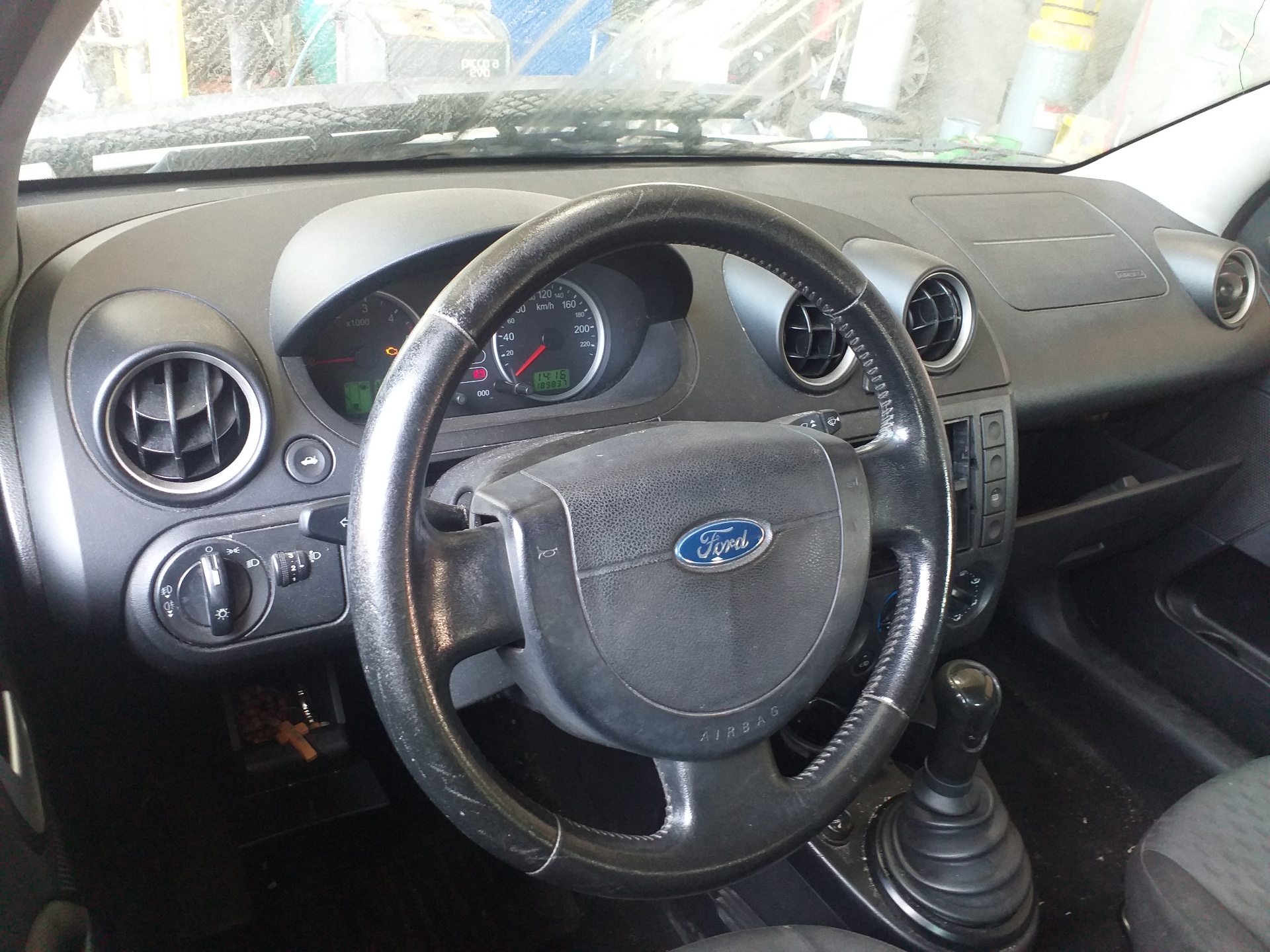 FORD Fiesta 5 generation (2001-2010) Motoraș ștergător geam haion 2S61A17K441AB 18745195