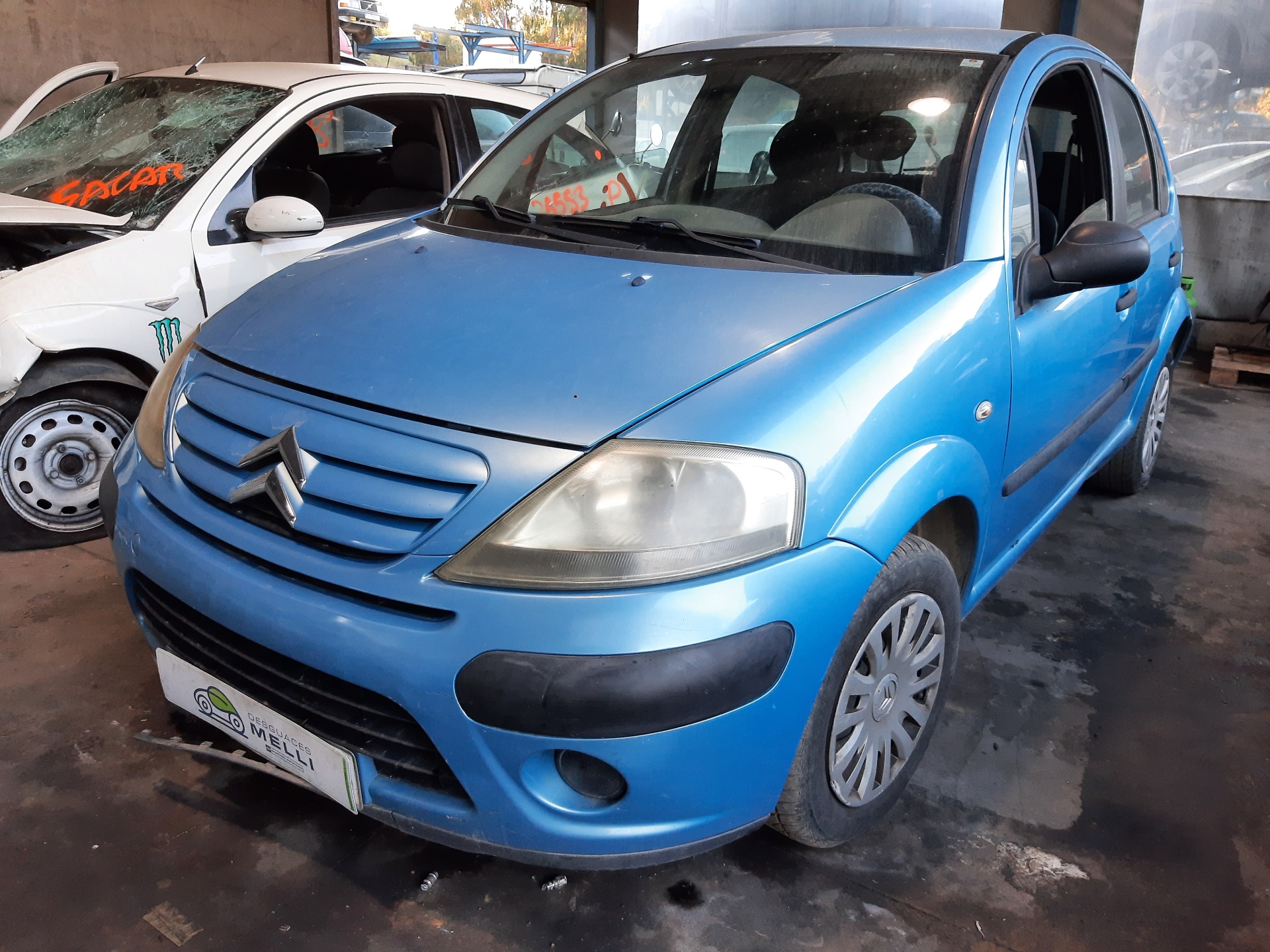 CITROËN C3 1 generation (2002-2010) Ступица передняя левая 1607557480 18741073