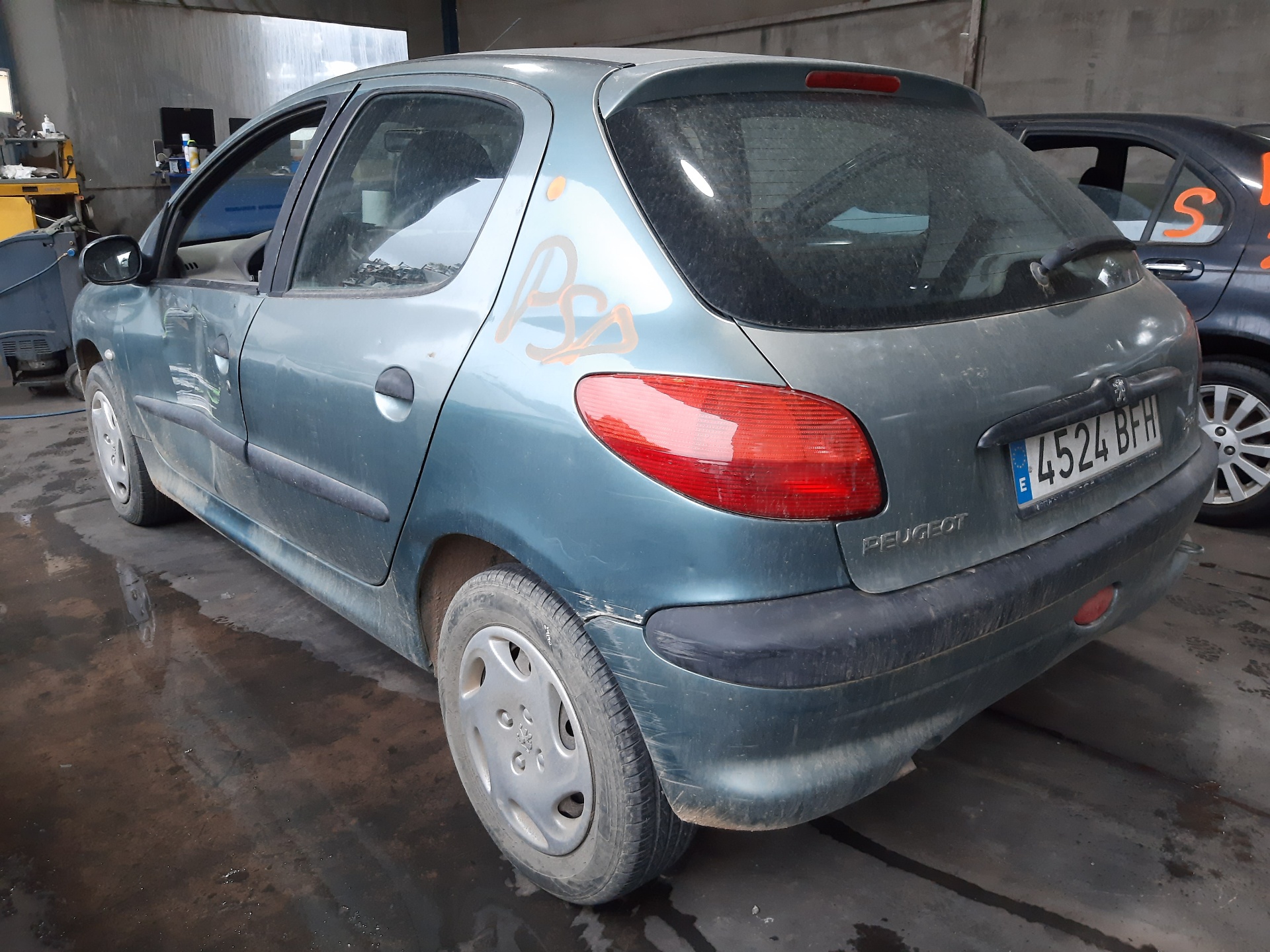 VOLKSWAGEN 206 1 generation (1998-2009) Дверь задняя левая 900678 22462203