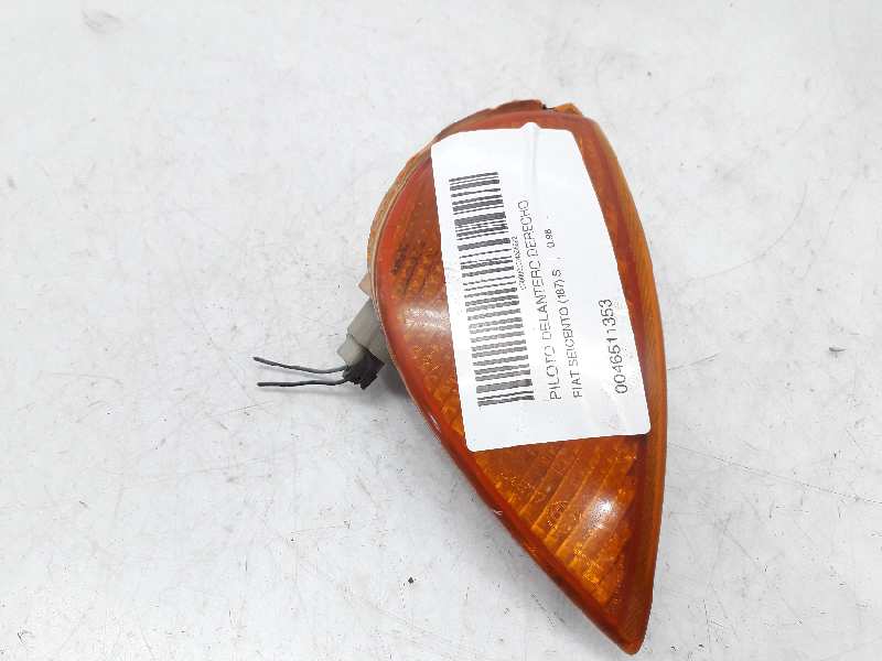 FIAT Seicento 1 generation (1998-2010) Front Right Fender Turn Signal 0046511353 22070063