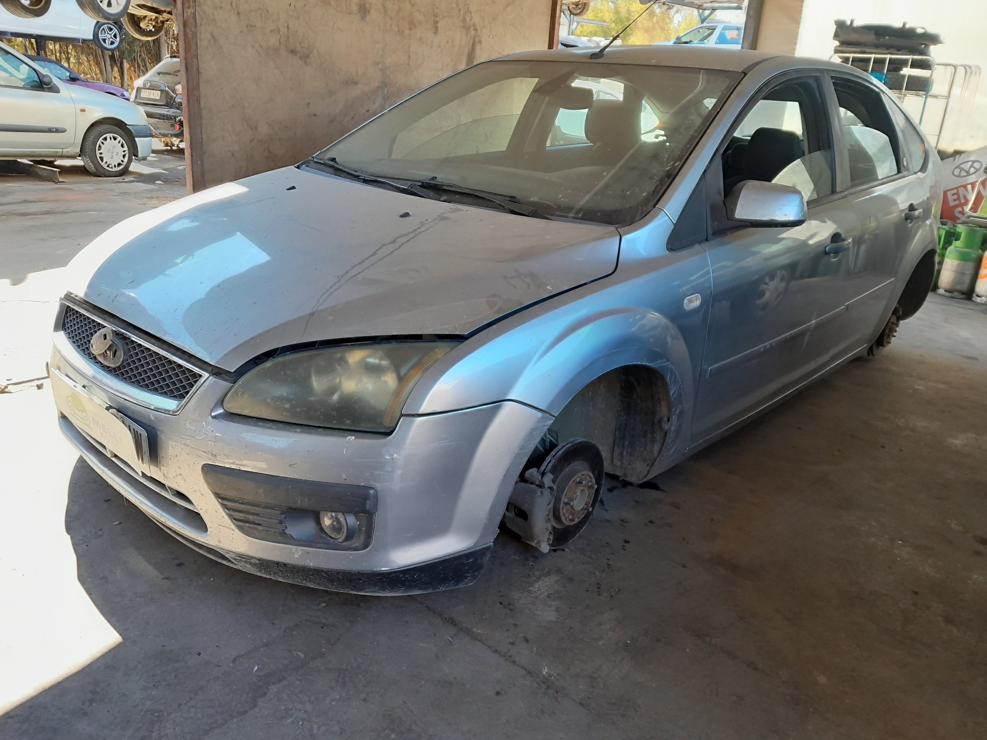 PEUGEOT Focus 2 generation (2004-2011) Priekinis kairys priešrūkinis žibintas 3M5115K202AB 21088305