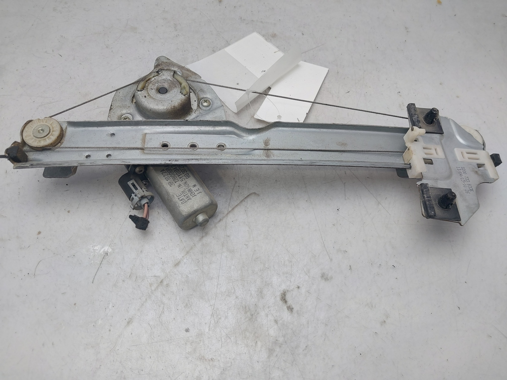 DACIA Lodgy 1 generation (2013-2024) Rear left door window lifter 8200733831 20542682