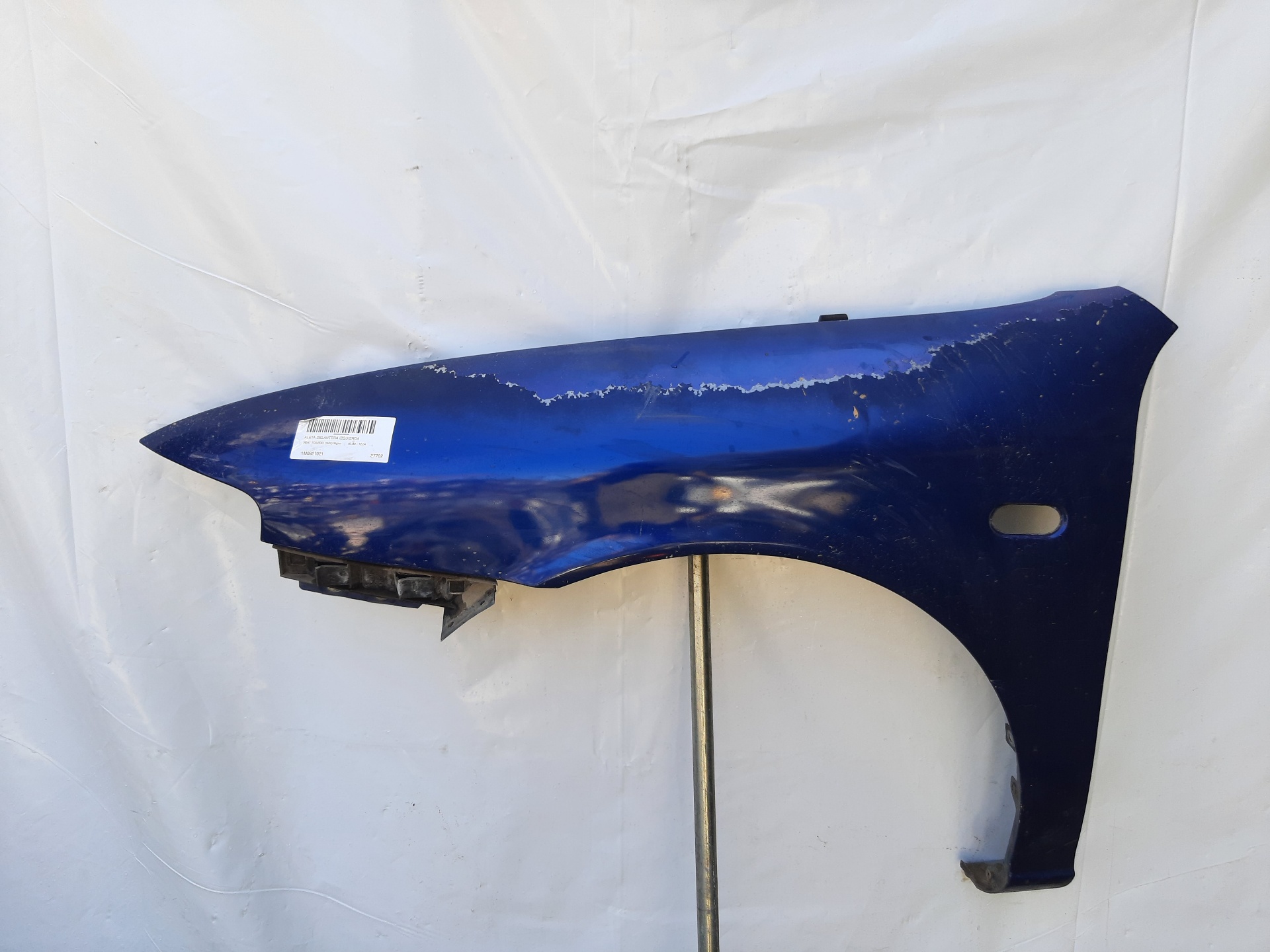 SEAT Toledo 2 generation (1999-2006) Front Left Fender 1M0821021 25435347