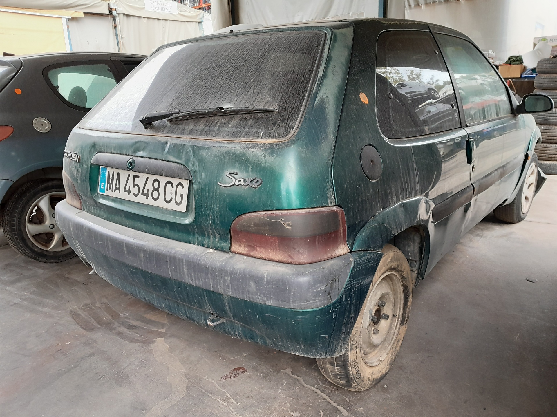 CITROËN Saxo 2 generation (1996-2004) Vasemman etuoven ulkokahva 9101J4 20145581