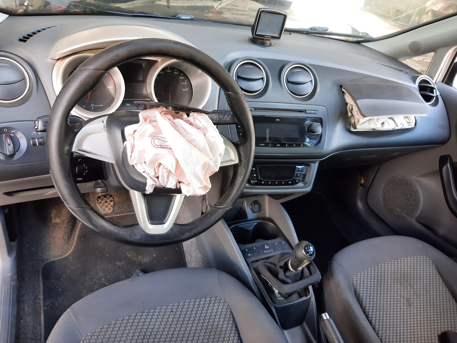SEAT Ibiza 4 generation (2008-2017) Steering Rack 6R1423055D 24833734