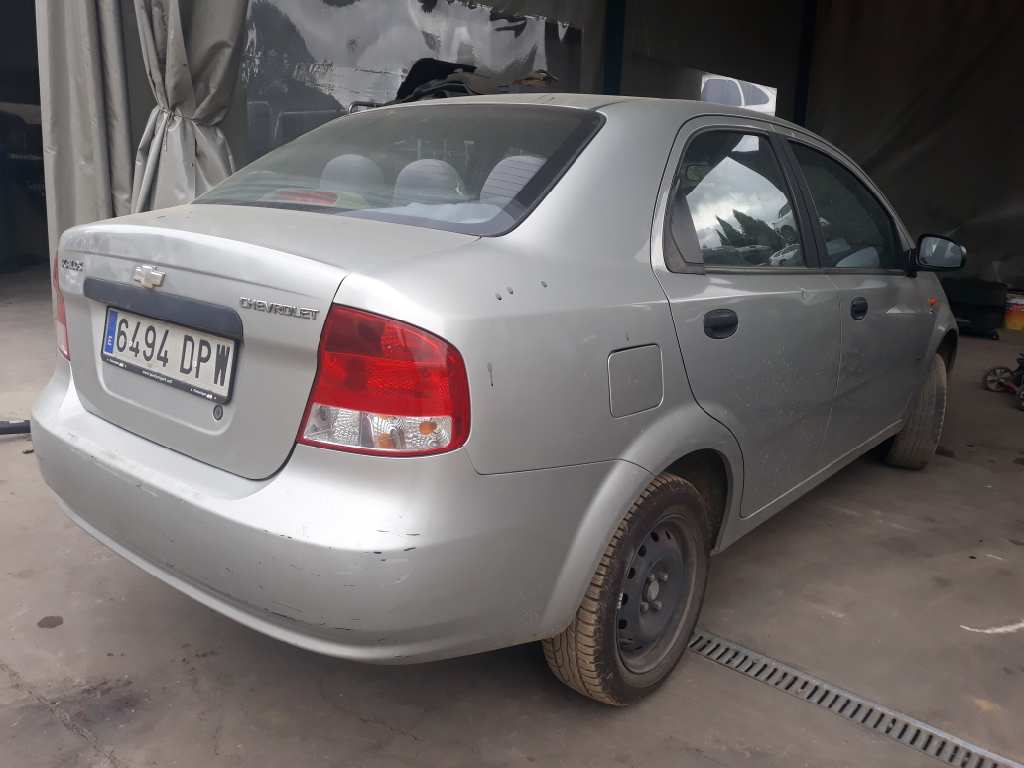 CHEVROLET Aveo T200 (2003-2012) Poignée d'ouverture interne arrière gauche 96541649 20194567