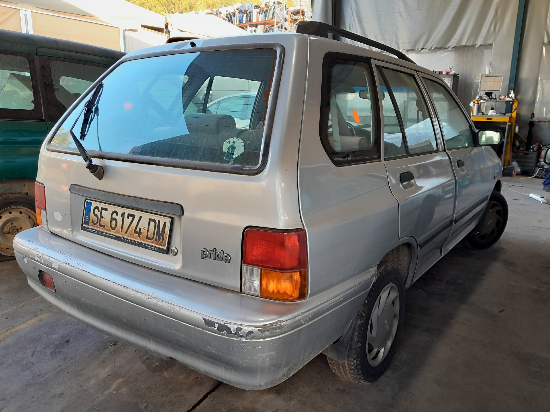 KIA Pride 1 generation (1987-2000) Venstre sidespejl KK15369170C 24932081