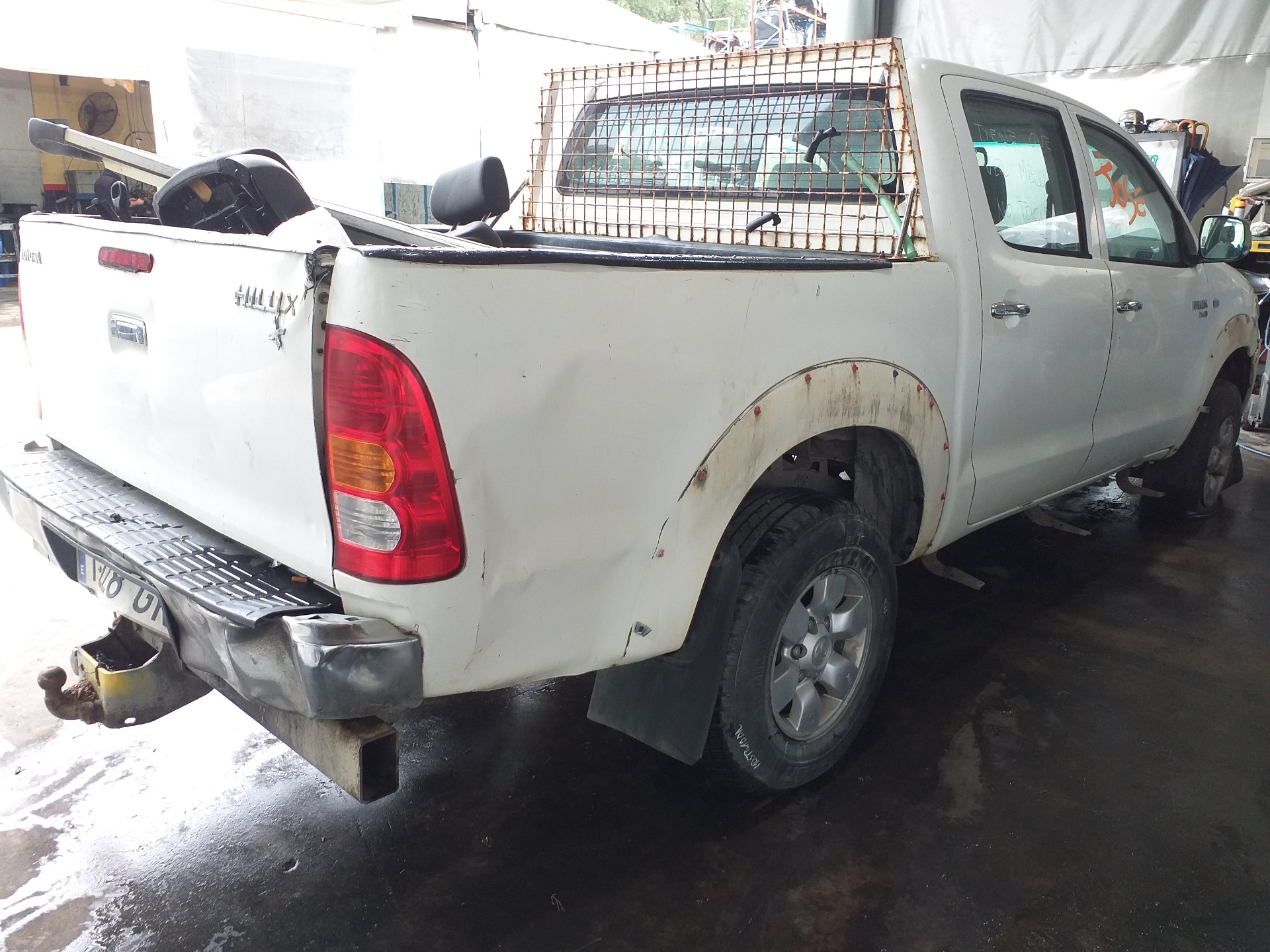 TOYOTA Hilux 7 generation (2005-2015) Bal hátsó ajtó zárja 690600K040 24045500