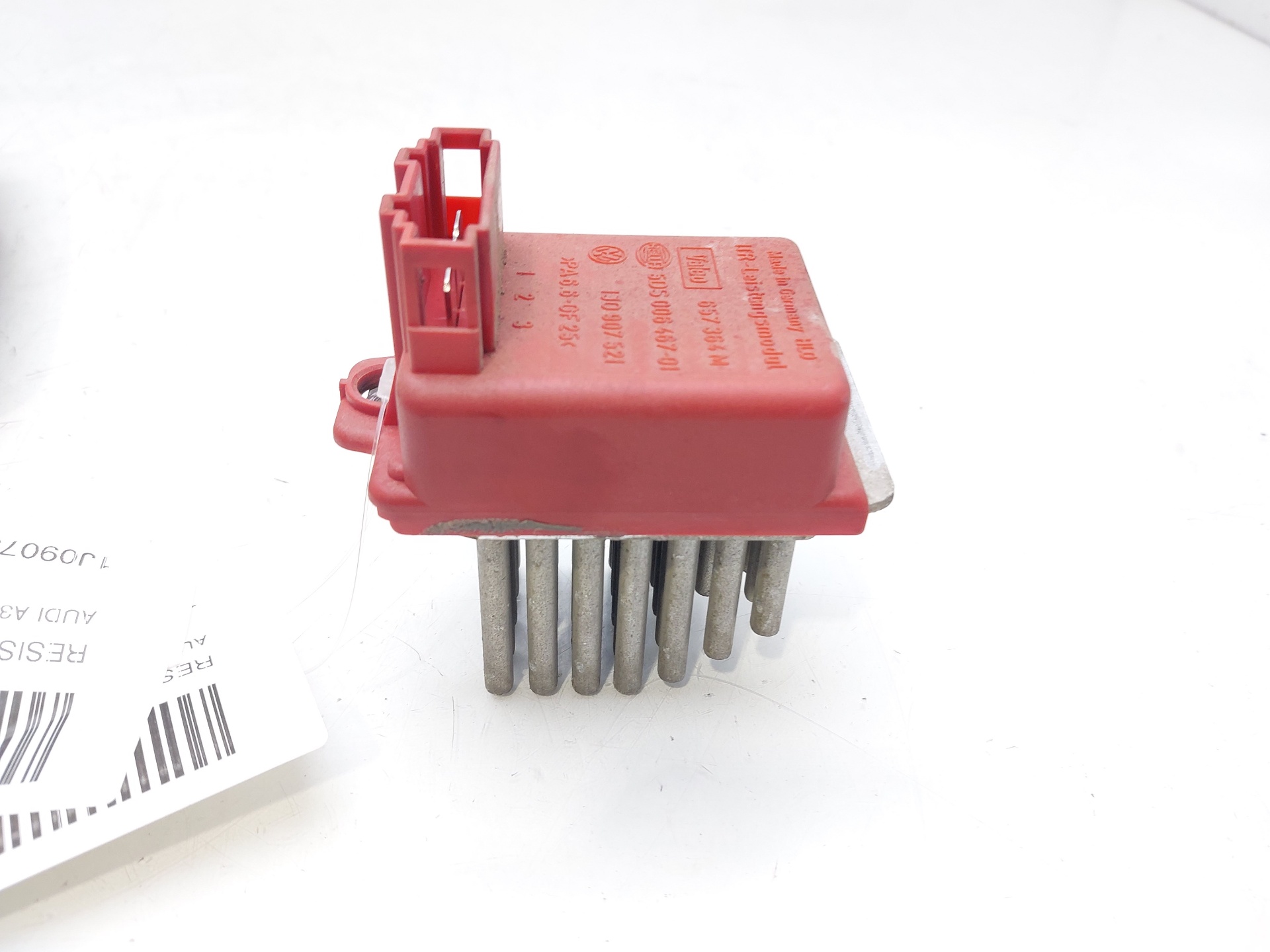 AUDI A3 8L (1996-2003) Interior Heater Resistor 1J0907521 20628289