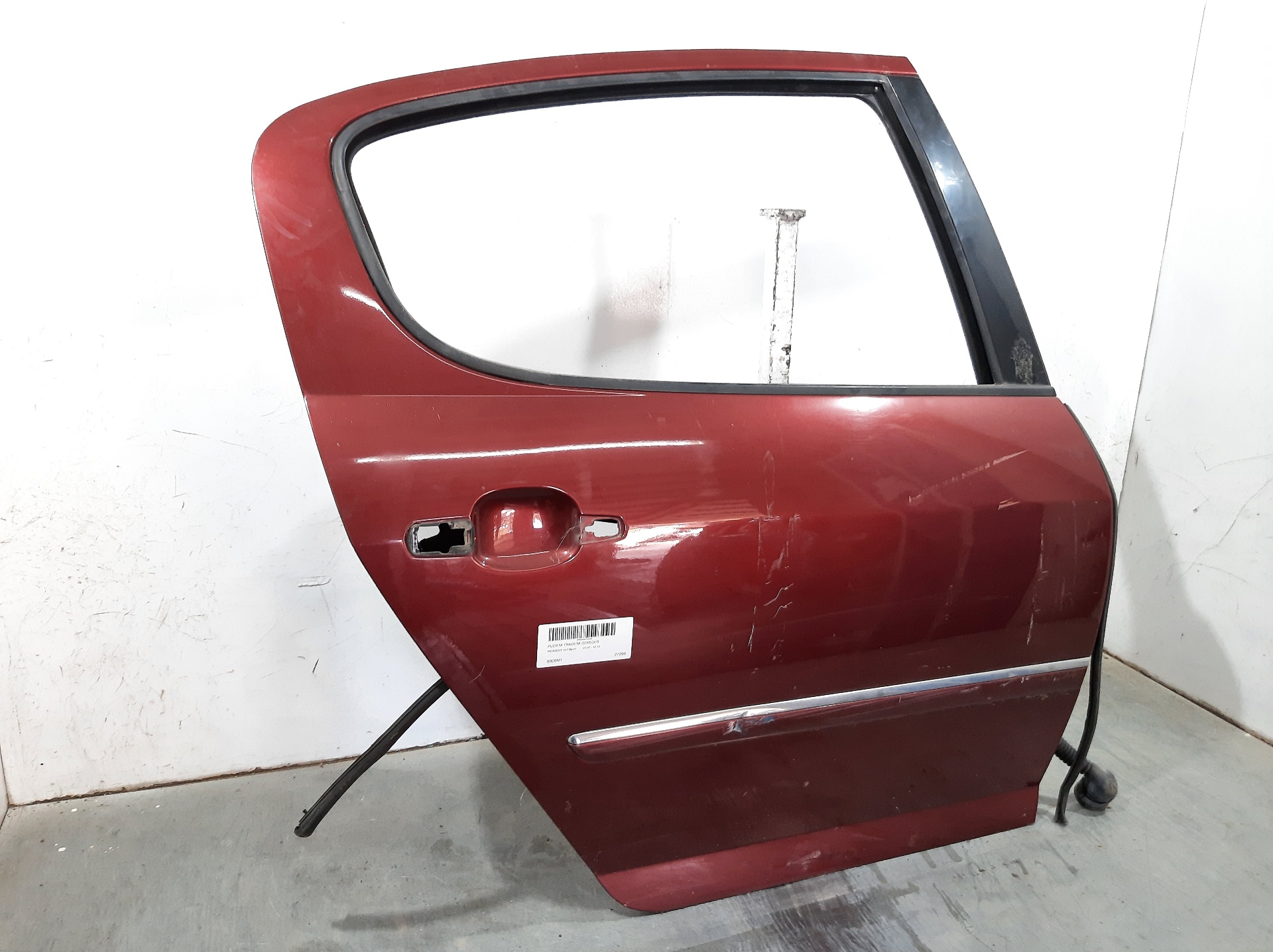 PEUGEOT 407 1 generation (2004-2010) Rear Right Door 9008N1 22300967