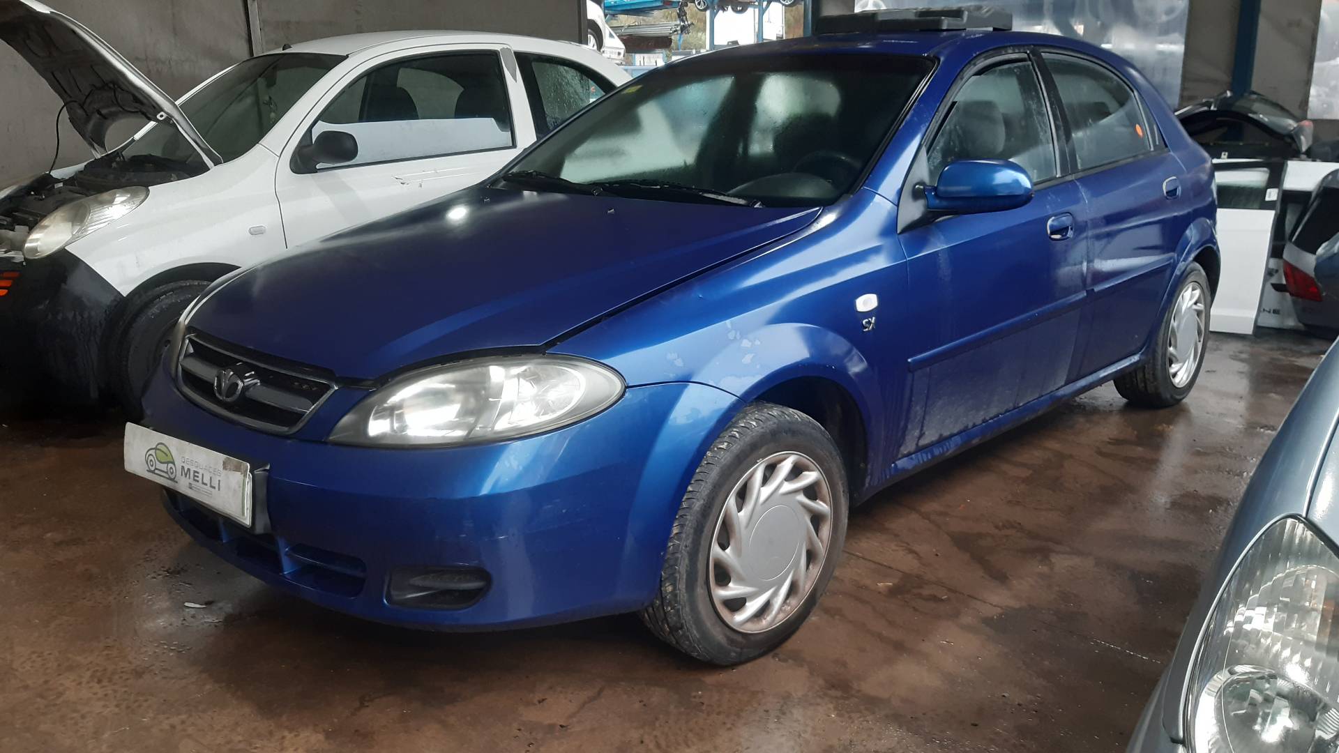 CHEVROLET Lacetti J200 (2004-2024) Poignée extérieure de porte arrière droite PA66 24128899