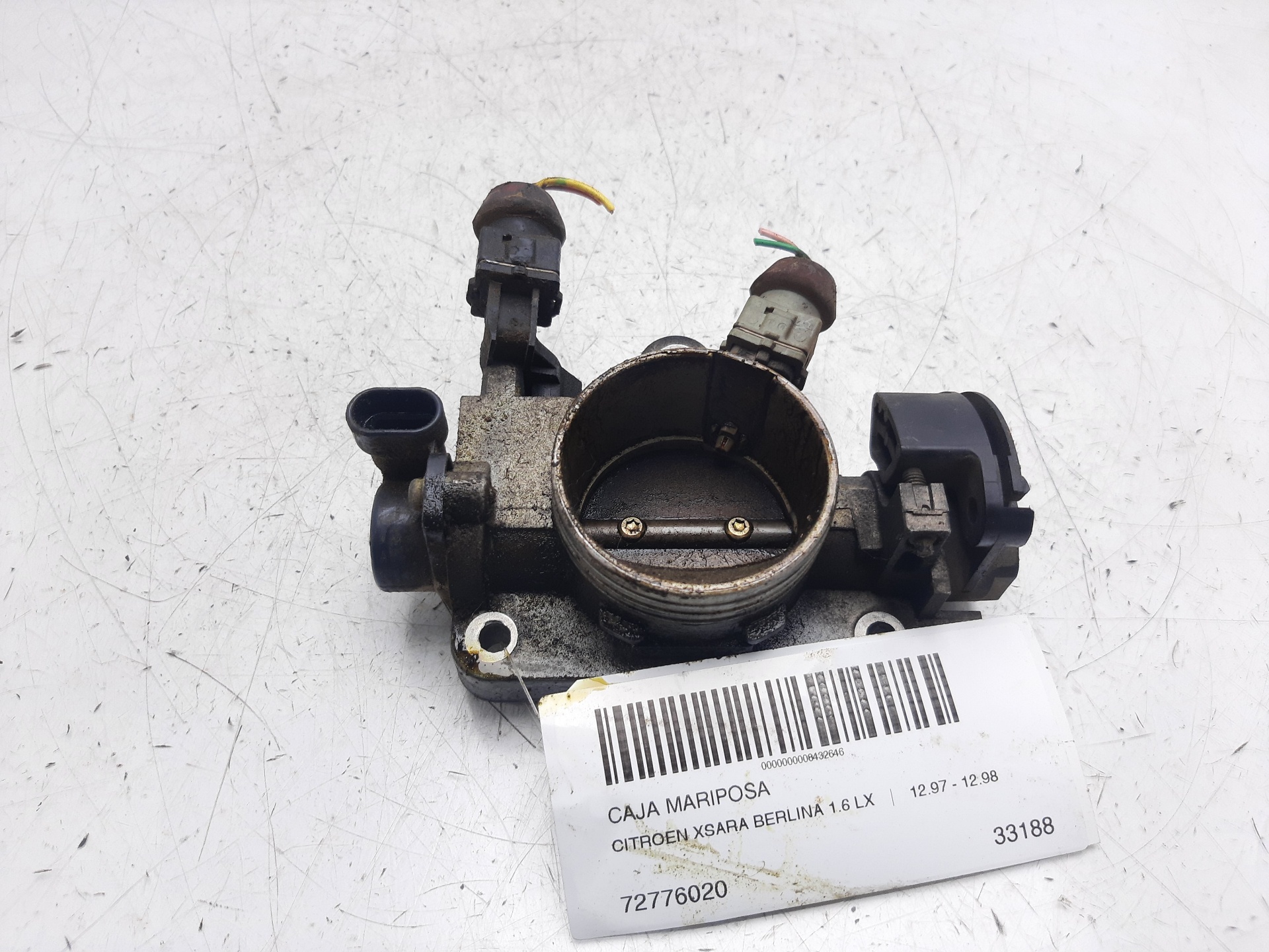 MITSUBISHI Xsara 1 generation (1997-2004) Clapeta de accelerație 72776020 22618469