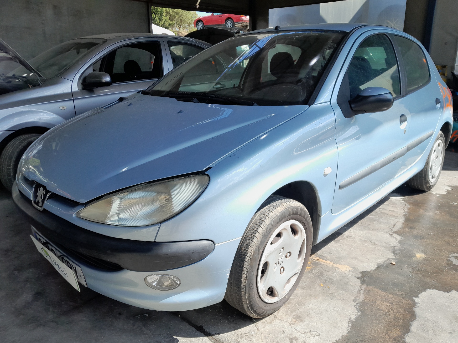 RENAULT 206 1 generation (1998-2009) Galinių dešinių durų spyna 913887 21404385