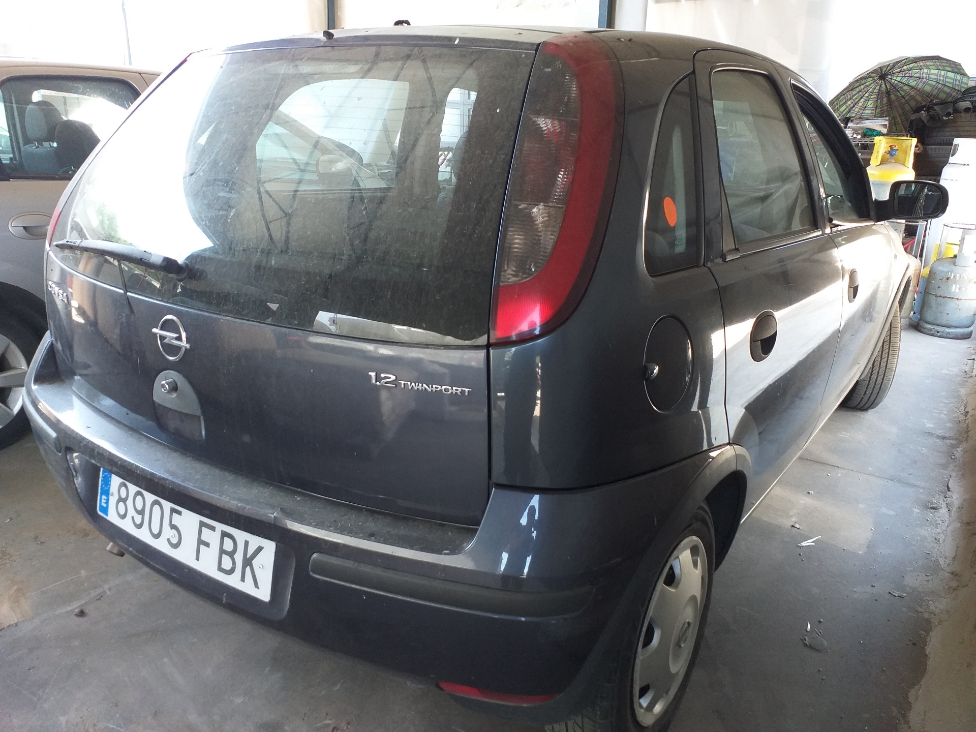 OPEL Corsa C (2000-2006) Difūzoriaus ventiliatorius 8038845 18701359