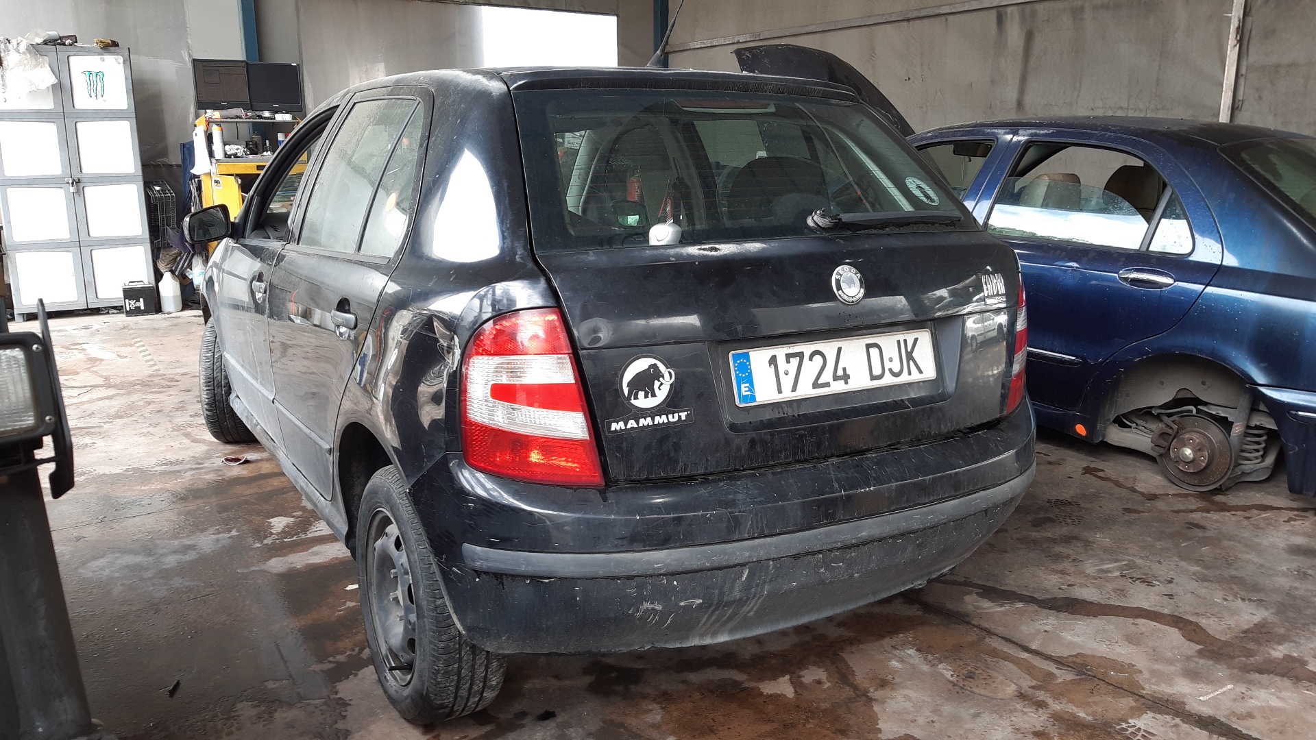 SKODA Fabia 6Y (1999-2007) Усилитель переднего бампера 6Y0807109C 18679743